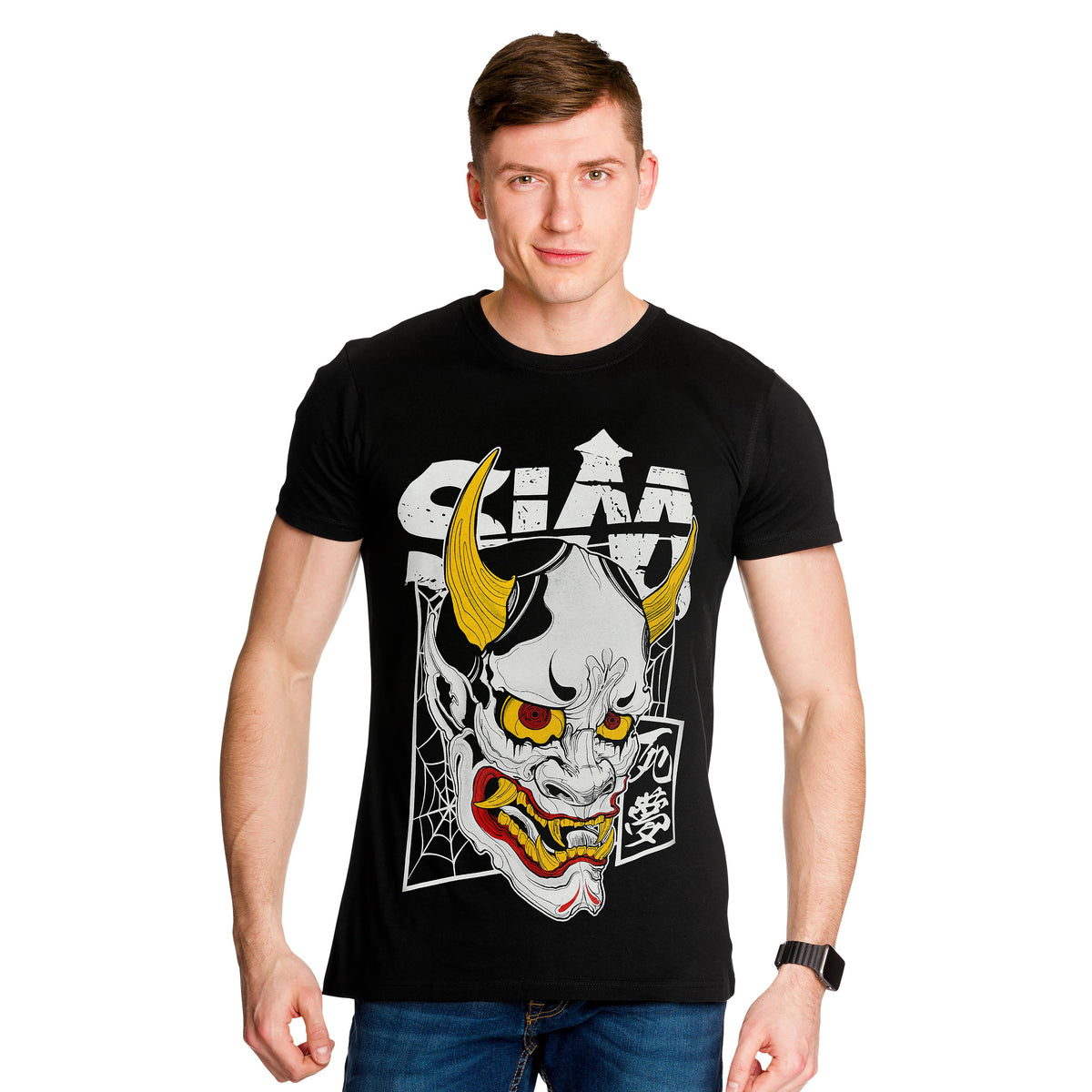 Image produit SiM - T-shirt Masque noir