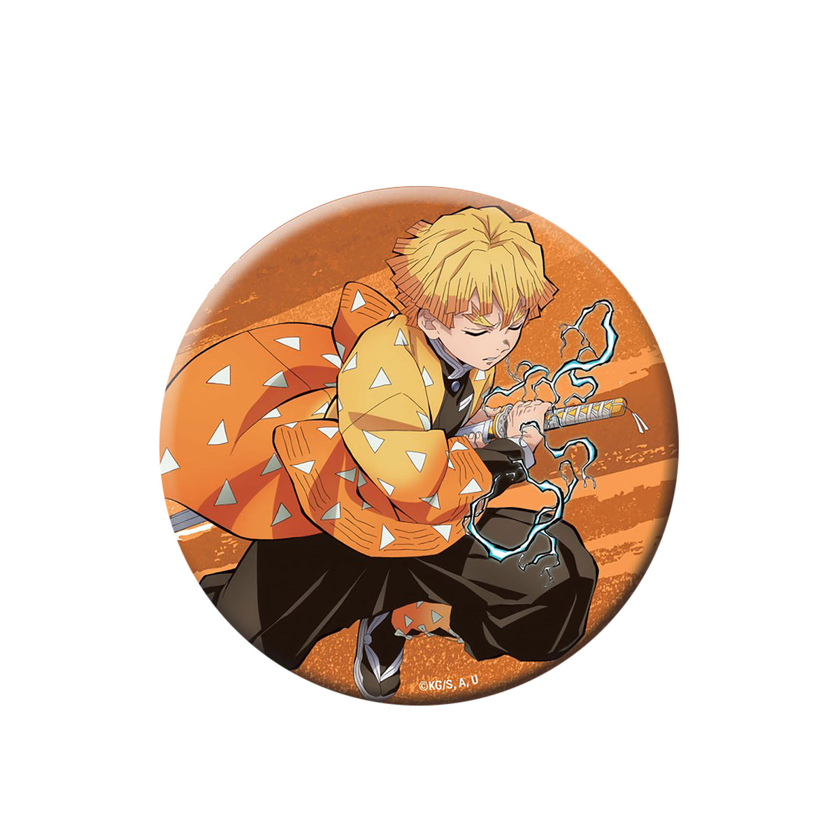 Image produit Demon Slayer - Bouton Zenitsu Agatsuma