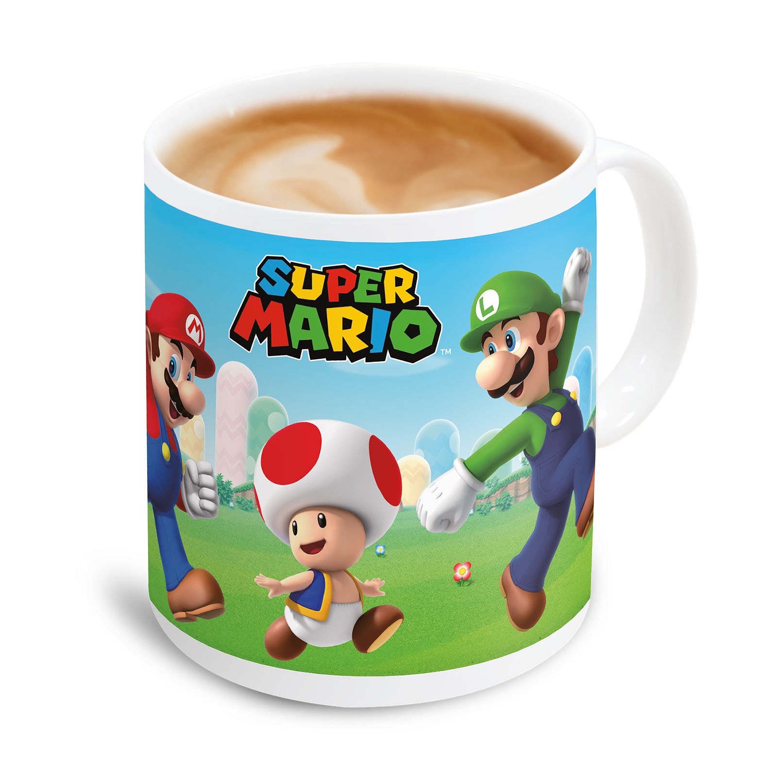 Image produit Super Mario - Mug à effet thermique d'équipe