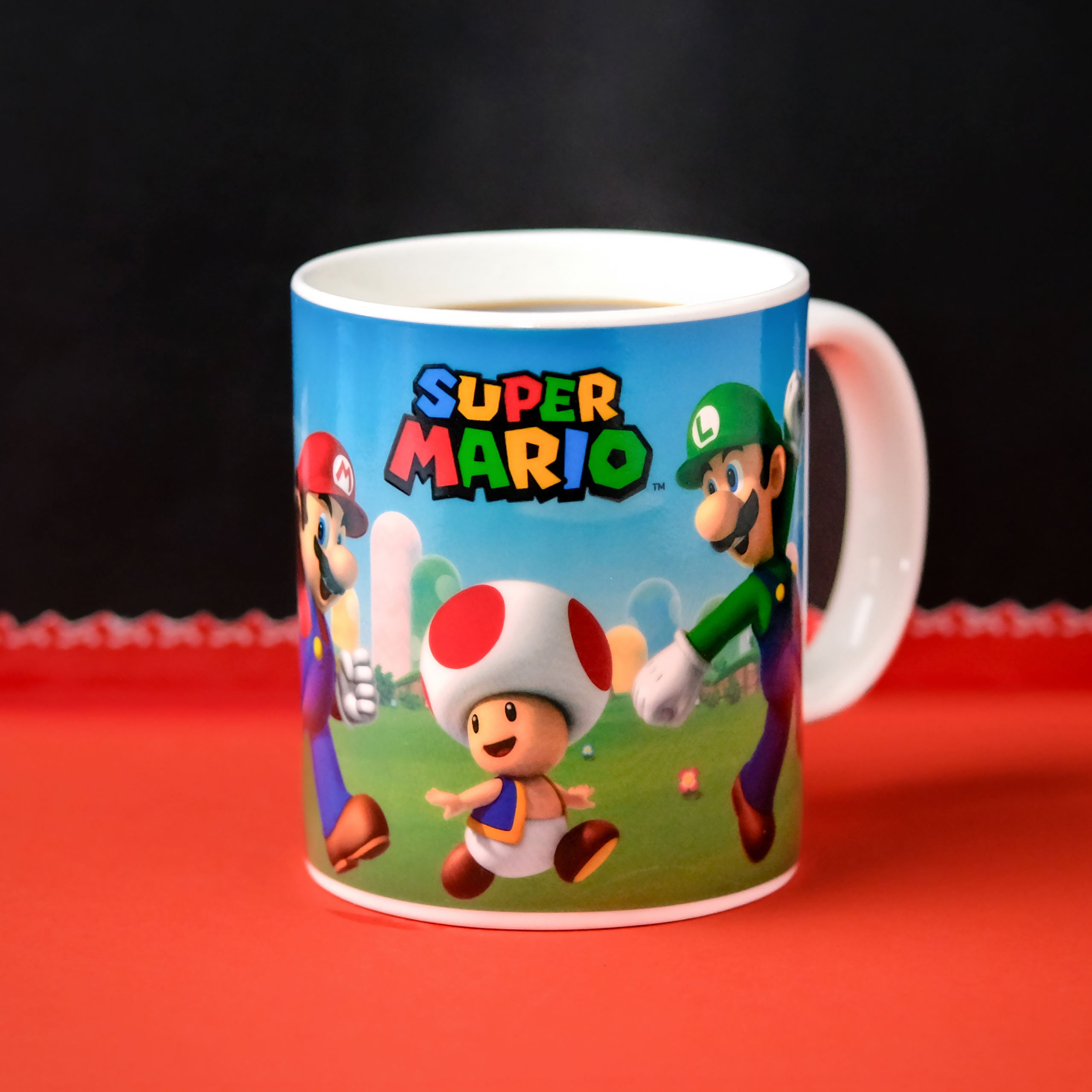 Image produit Super Mario - Mug à effet thermique d'équipe