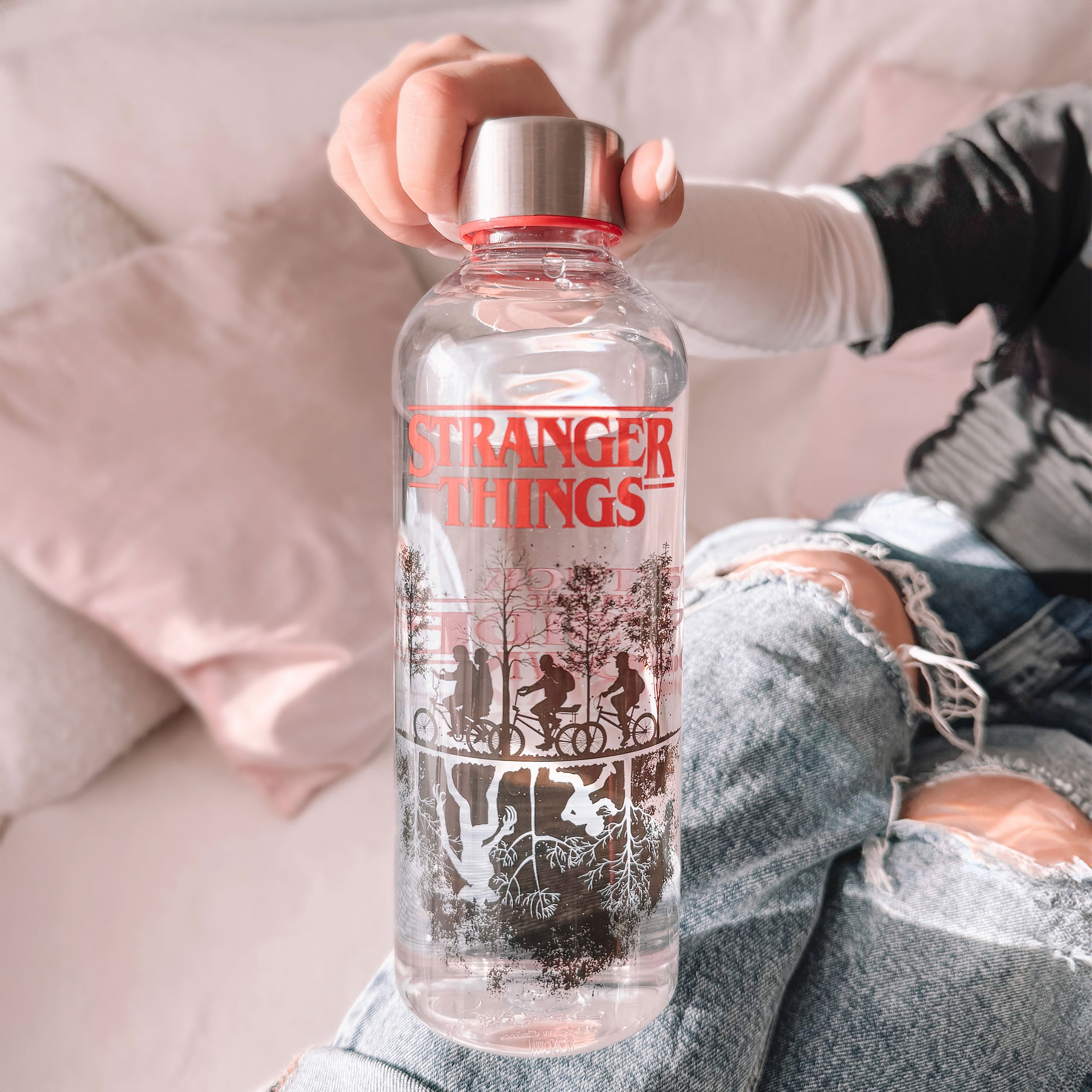 Image produit Stranger Things - Bouteille d'eau Upside Down