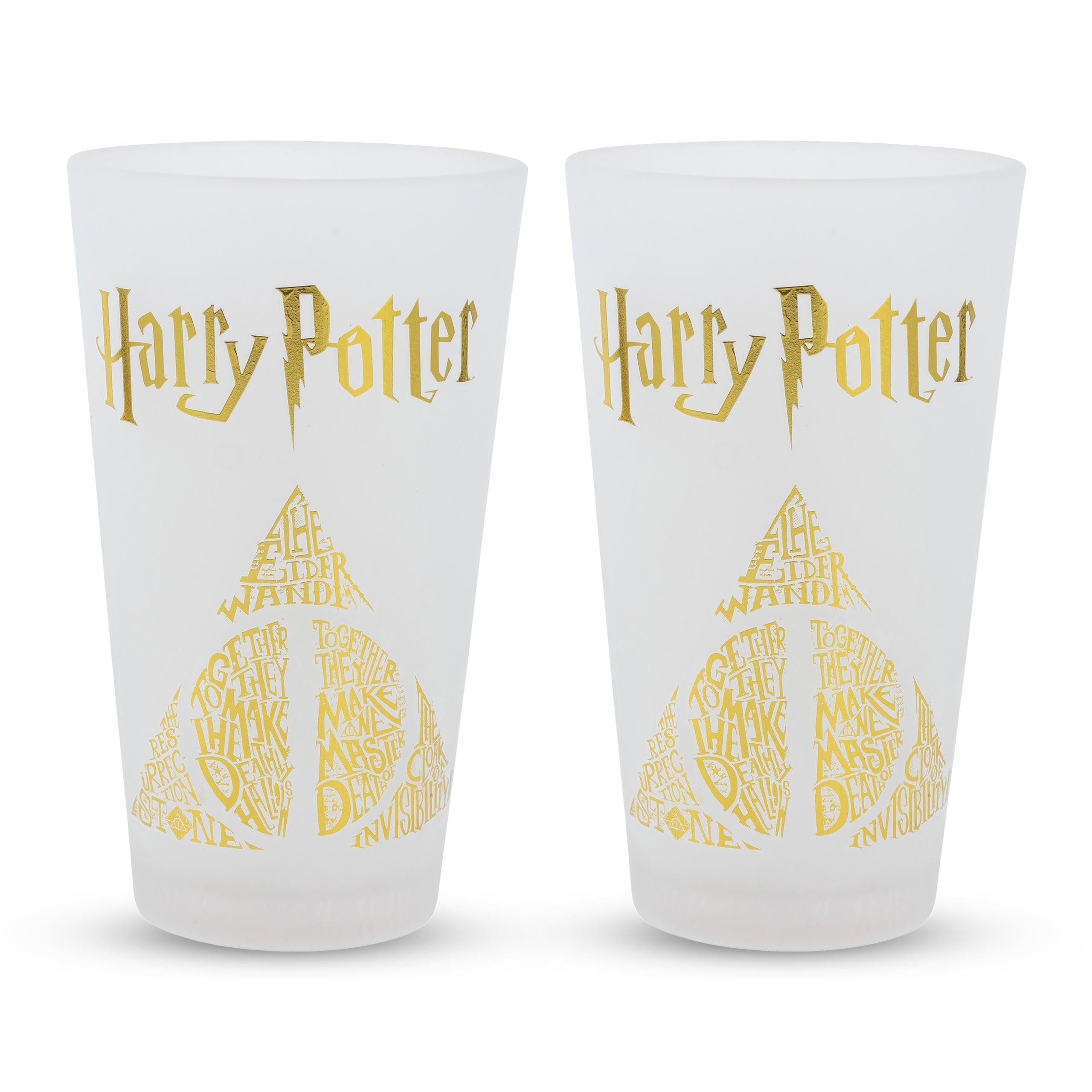 Image produit Harry Potter - Verres Reliques de la Mort set de 2