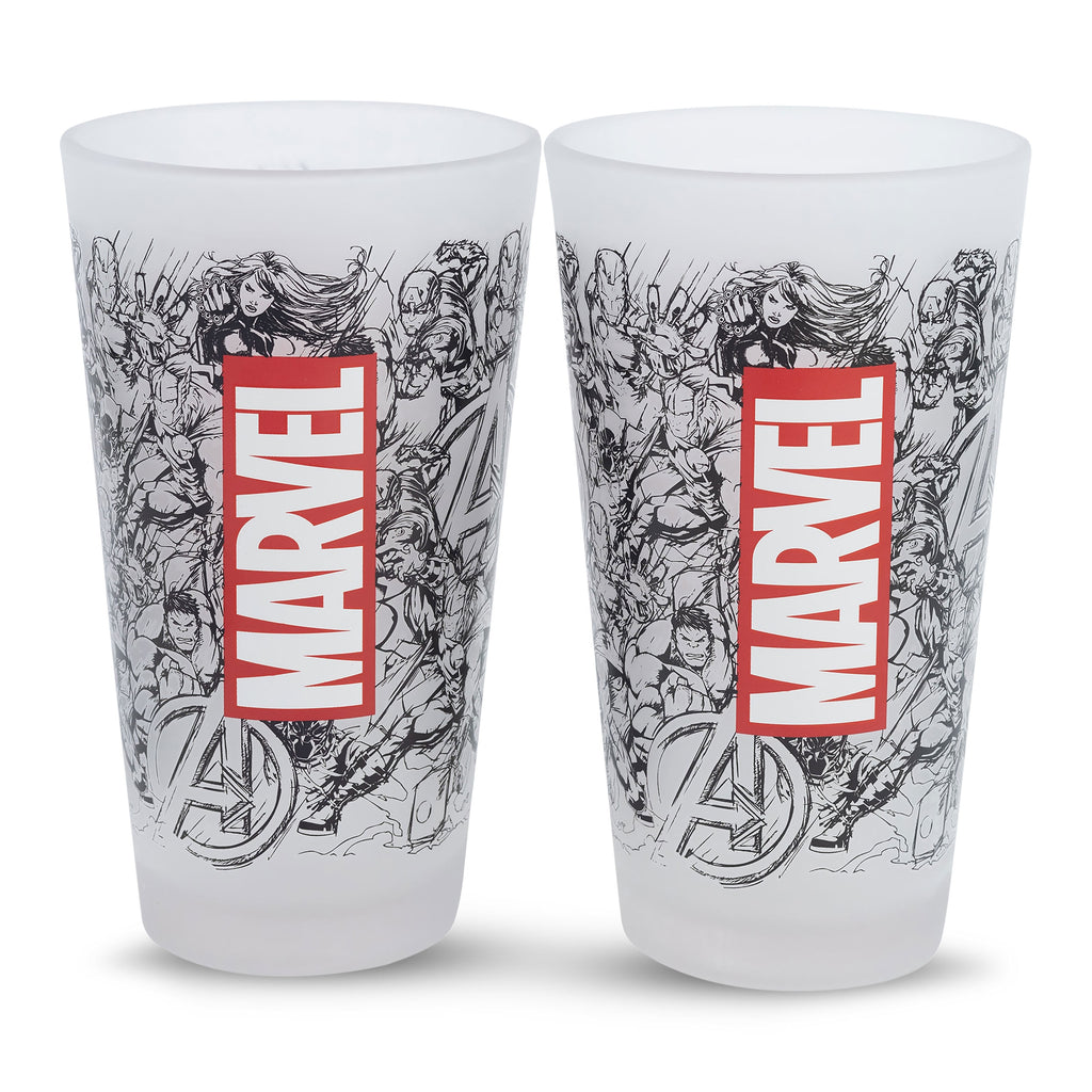 Image produit Marvel - Ensemble de 2 verres Comics