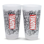 Image produit Marvel - Ensemble de 2 verres Comics