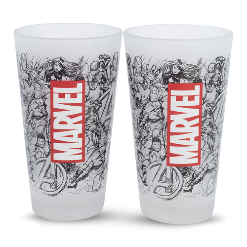 Image produit Marvel - Ensemble de 2 verres Comics