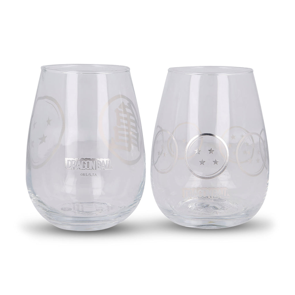 Product image Dragon Ball - Dragon Balls & Kame Symbol Glass Set of 2