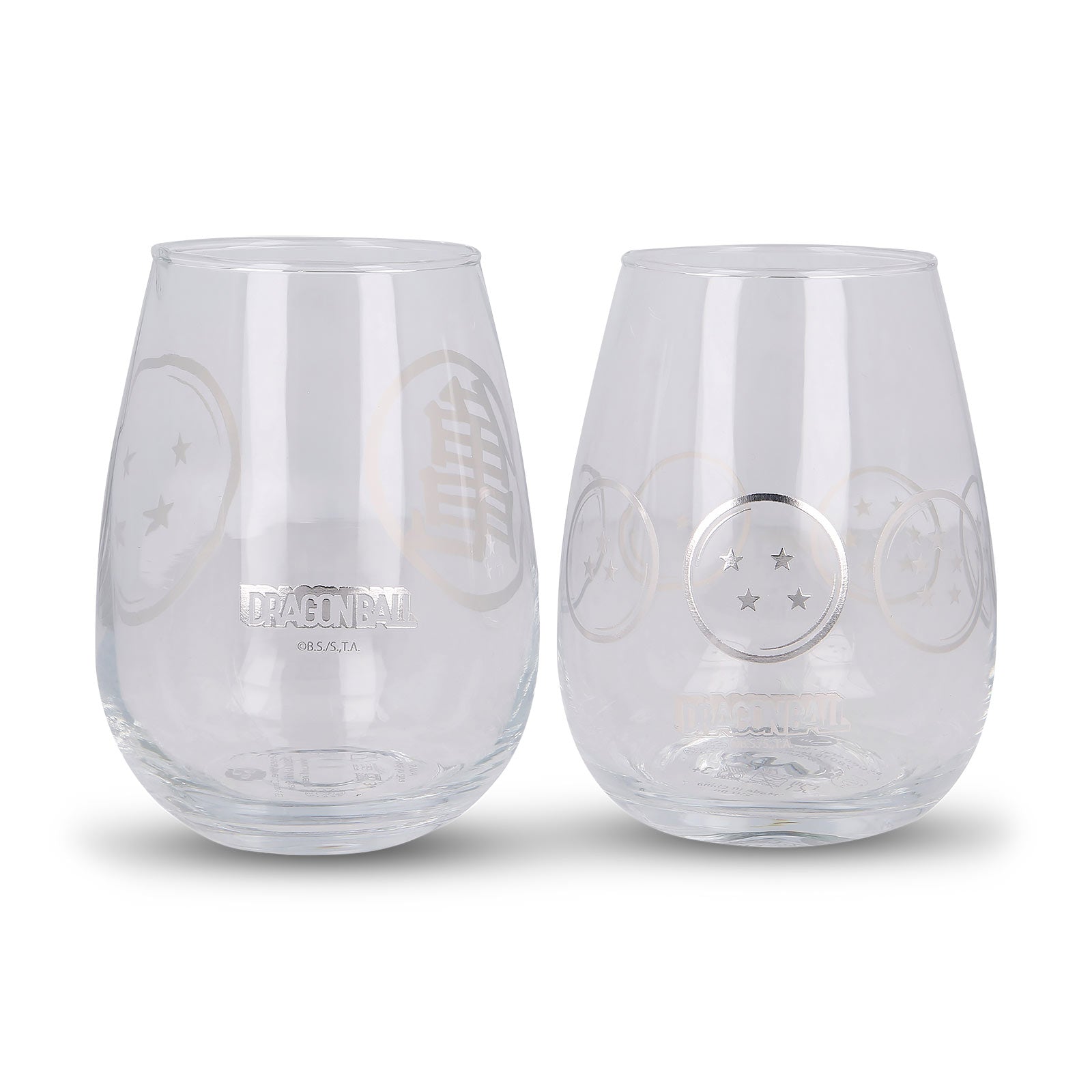 Image produit Dragon Ball - Set de 2 verres Dragon Balls & symbole Kame