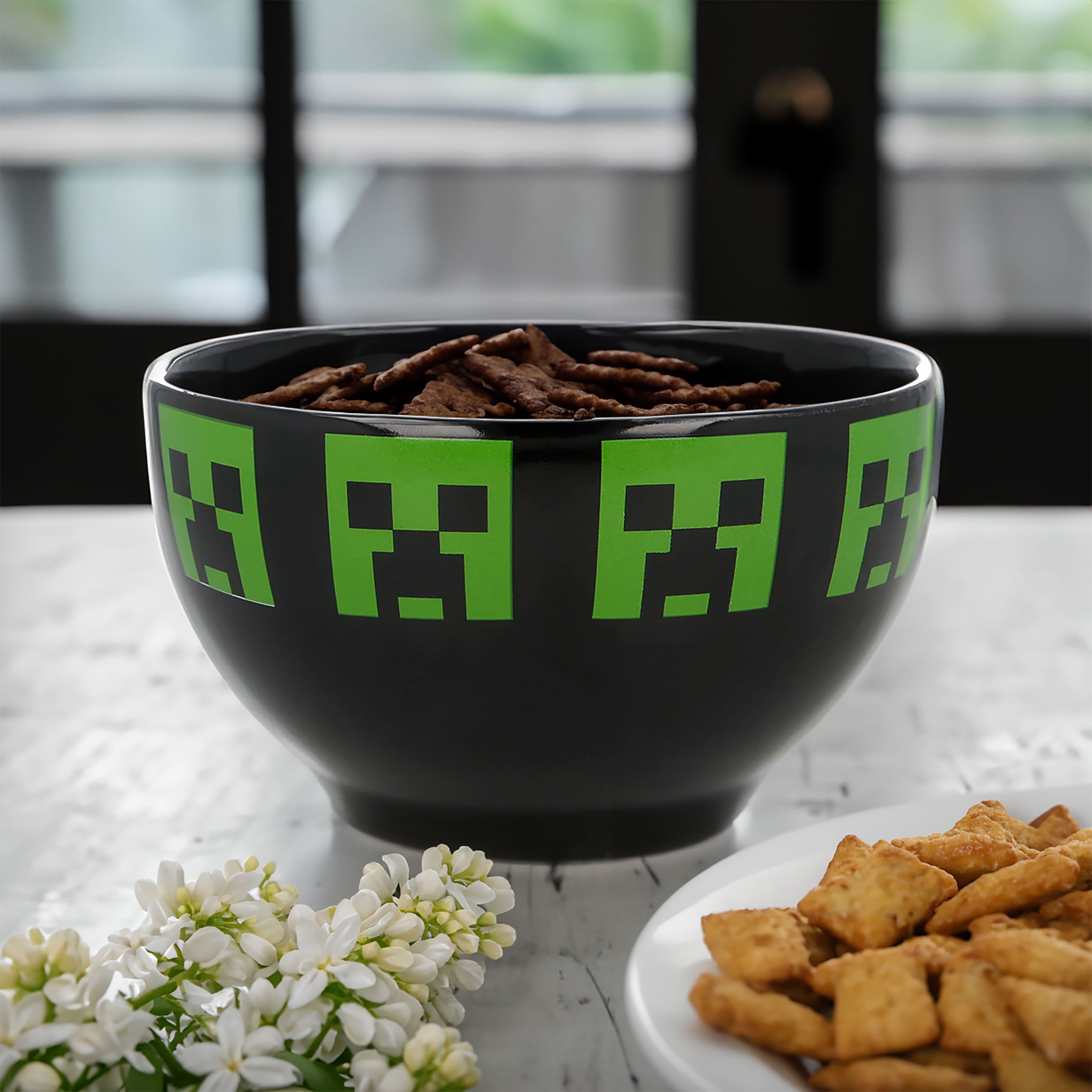Image produit Minecraft - Bol à céréales Creeper