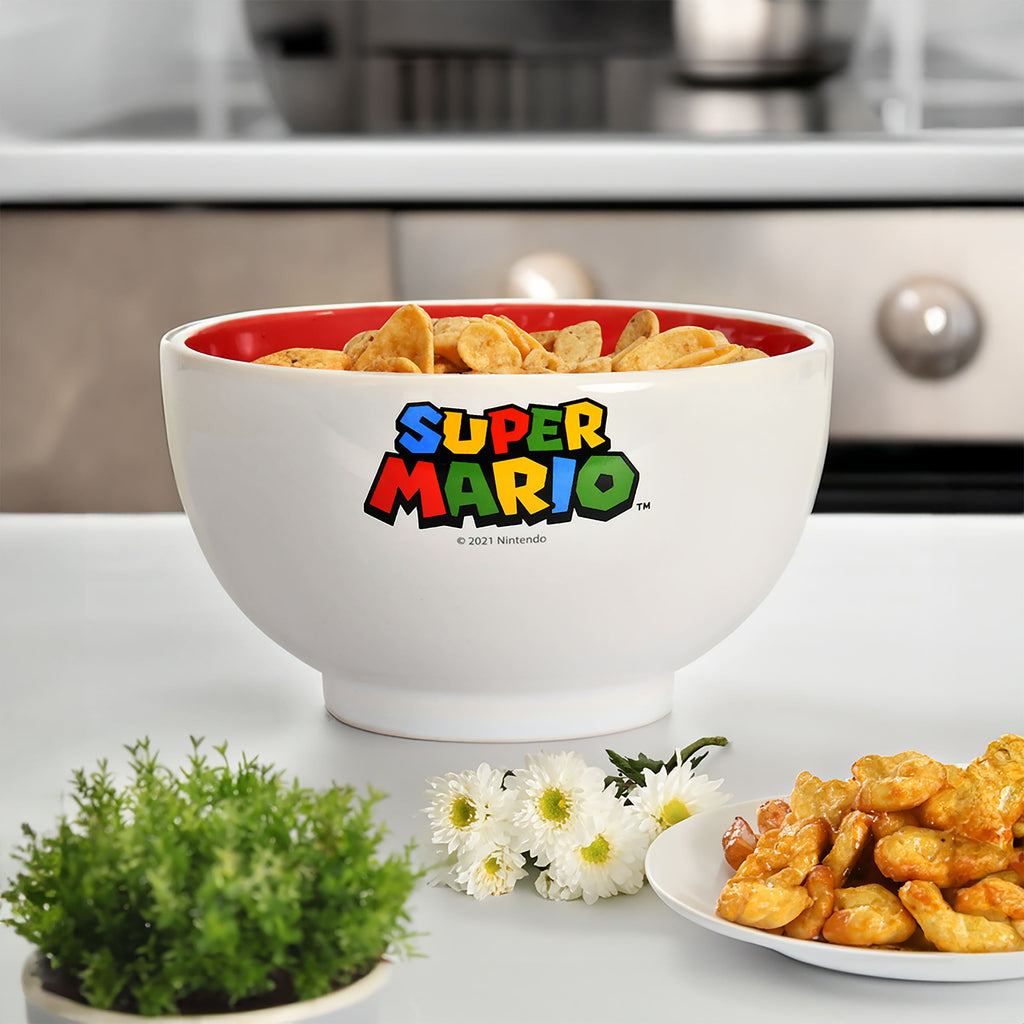 Image produit Super Mario - Bol à céréales avec logo