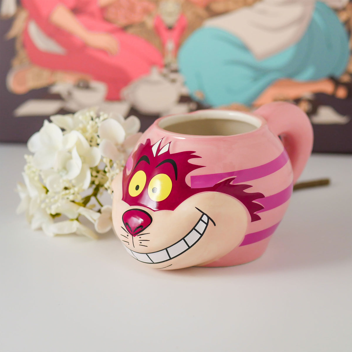 Image produit Alice au Pays des Merveilles - Tasse 3D Chat du Cheshire