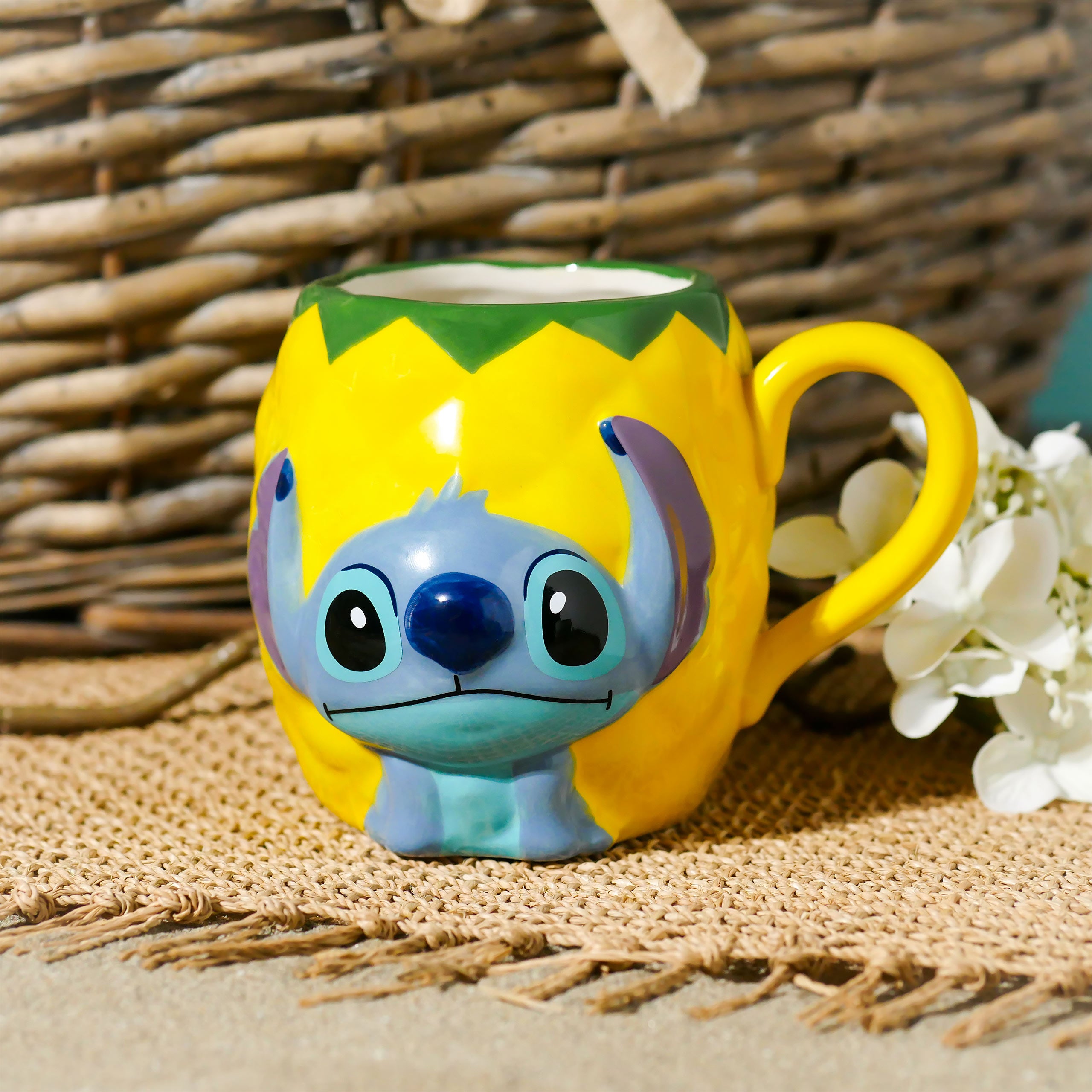 Image produit Tasse 3D Stitch Ananas - Lilo & Stitch