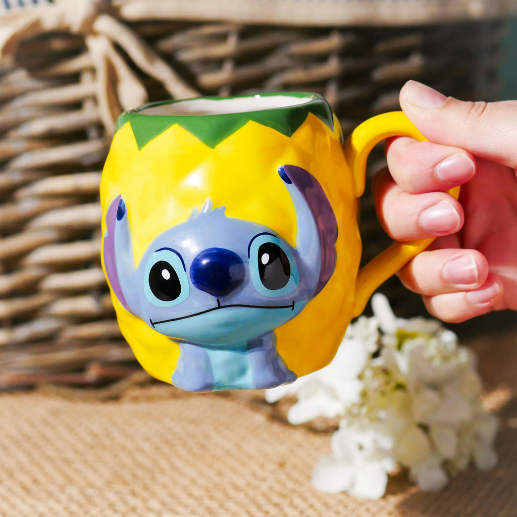 Image produit Tasse 3D Stitch Ananas - Lilo & Stitch