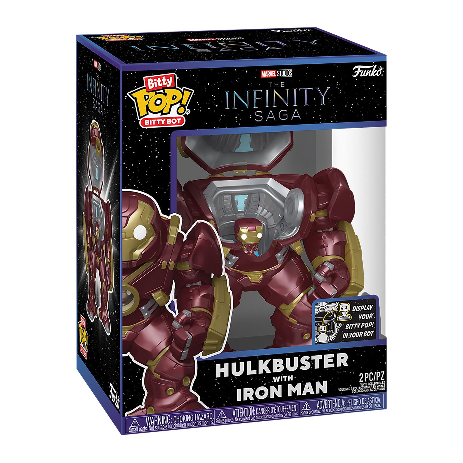 Image produit Marvel - Figurine Funko Bitty Bots Hulkbuster