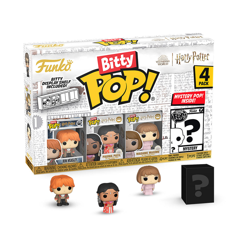 Image produit Harry Potter - Ensemble de 4 figurines Funko Bitty Pop Série 3 Bal de Noël