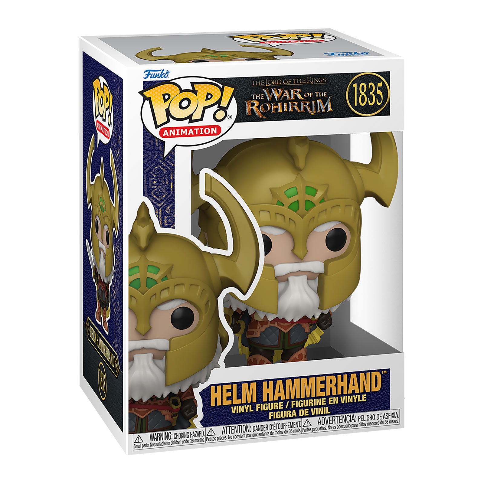 Image produit La Bataille des Rohirrim Helm Hammerhand Figurine Funko Pop - Le Seigneur des Anneaux