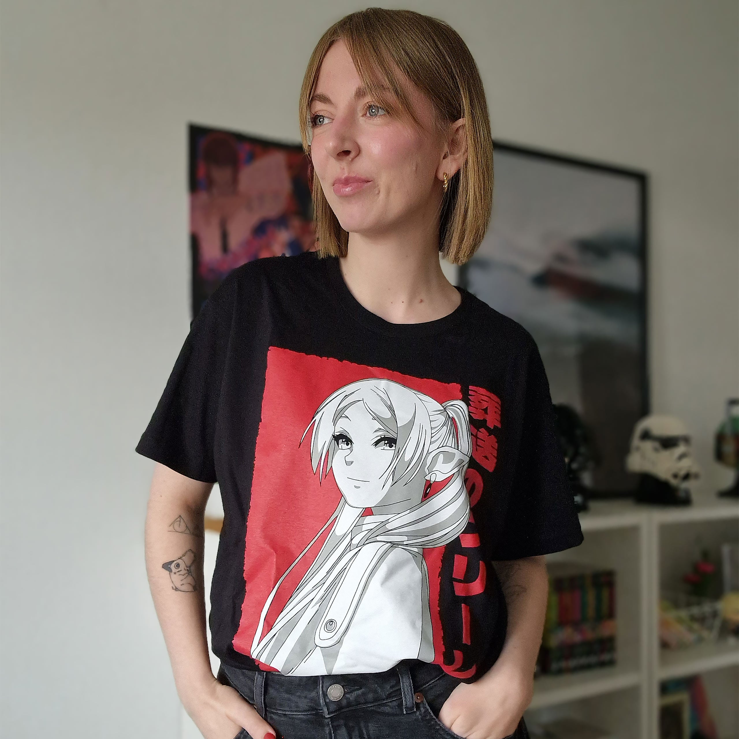 Image produit T-shirt de mage elfe pour les fans de Froid noir