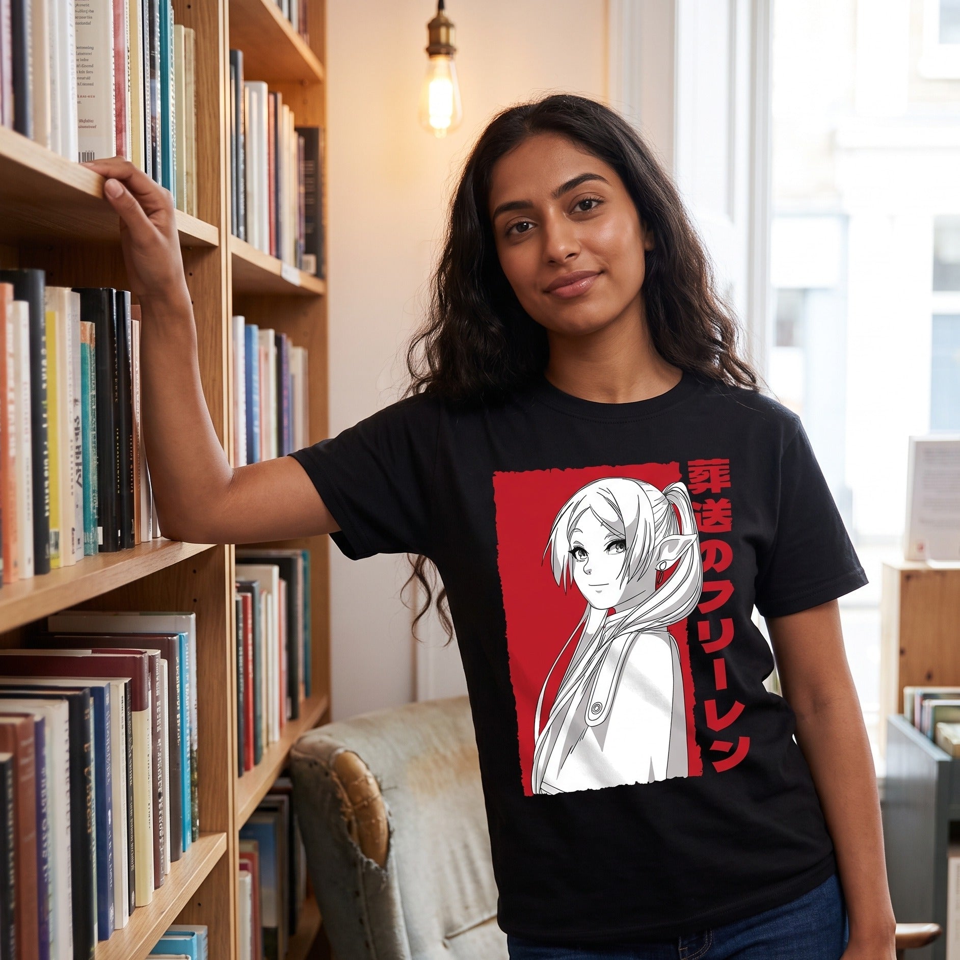 Image produit T-shirt de mage elfe pour les fans de Froid noir