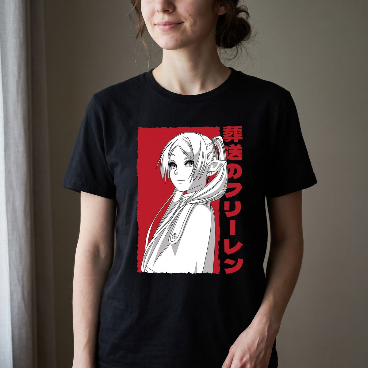 Image produit T-shirt de mage elfe pour les fans de Froid noir
