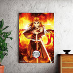Product image Demon Slayer - Rengoku Wall Scroll