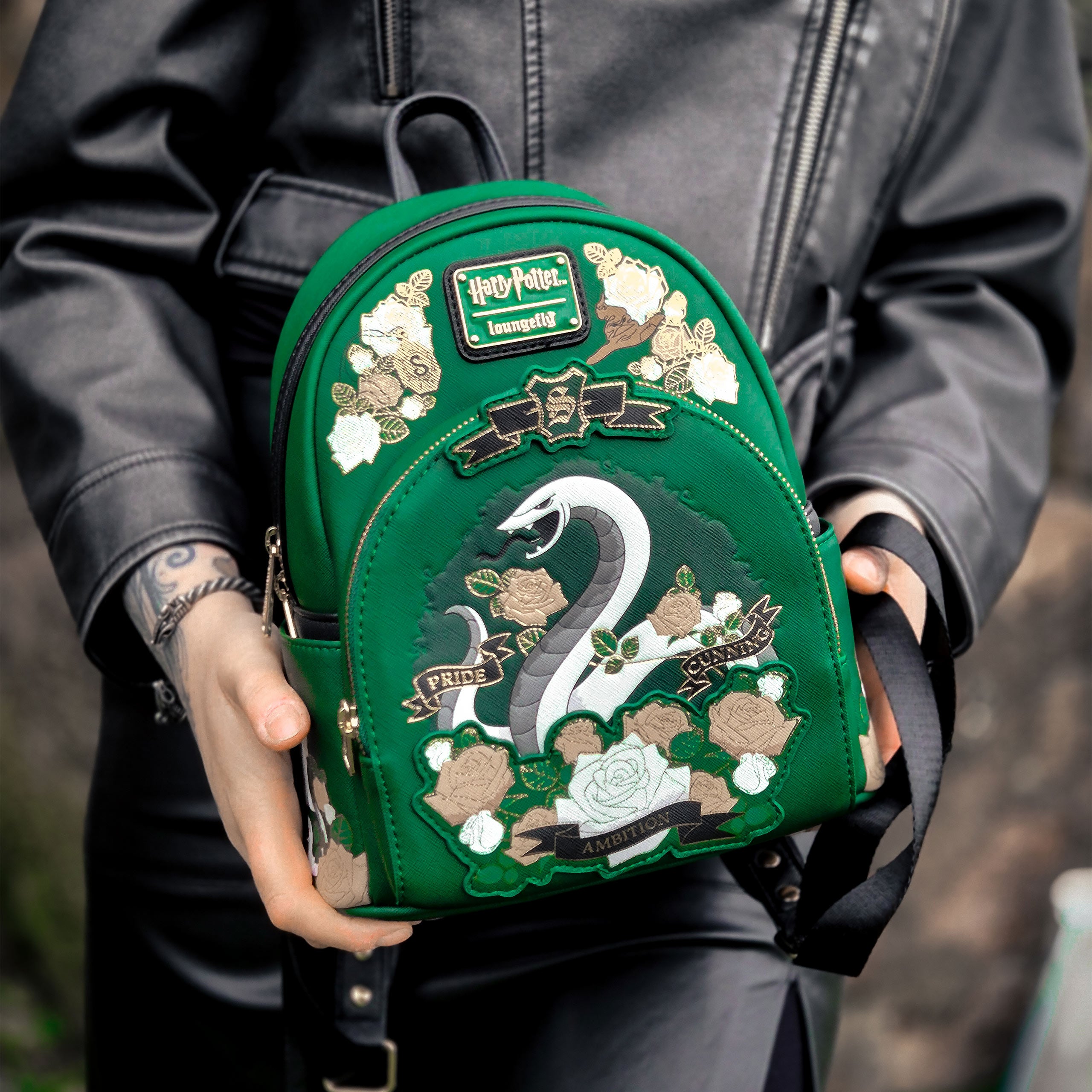Image produit Harry Potter - Mini Sac à Dos Tatouage Slytherin