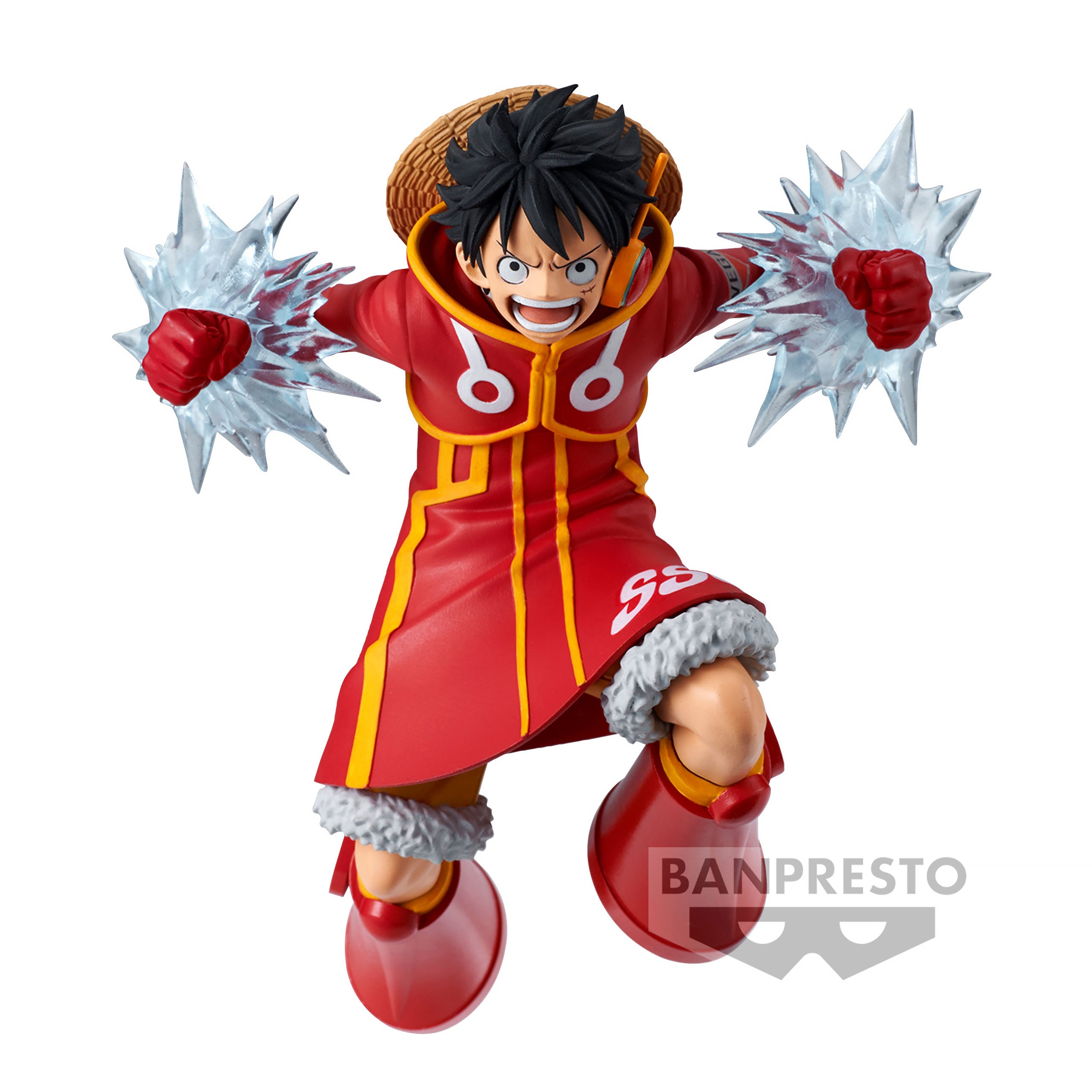 Image produit One Piece - Figurine Monkey D. Luffy Battle Record 14cm