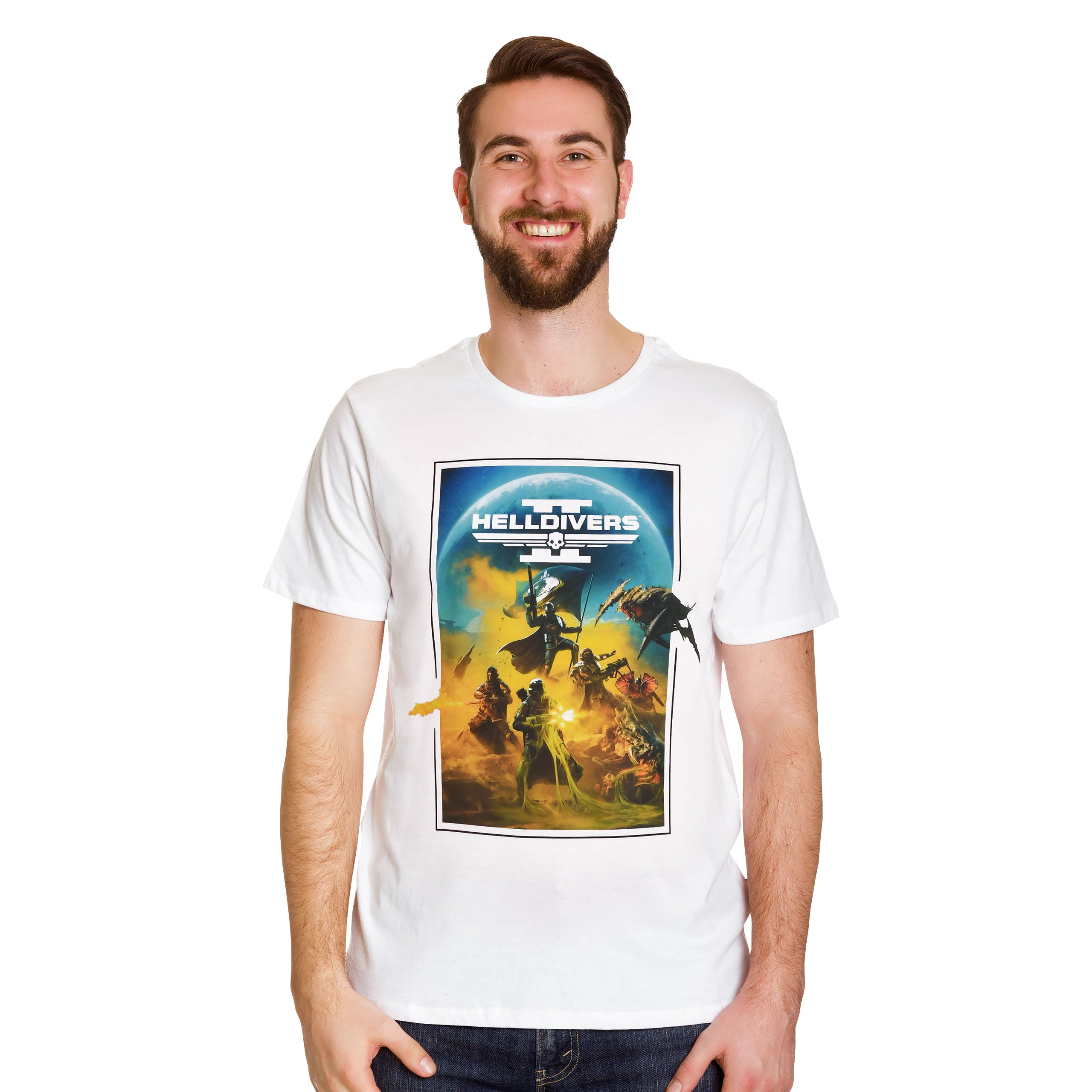 Product image Helldivers 2 - Key Art T-Shirt white