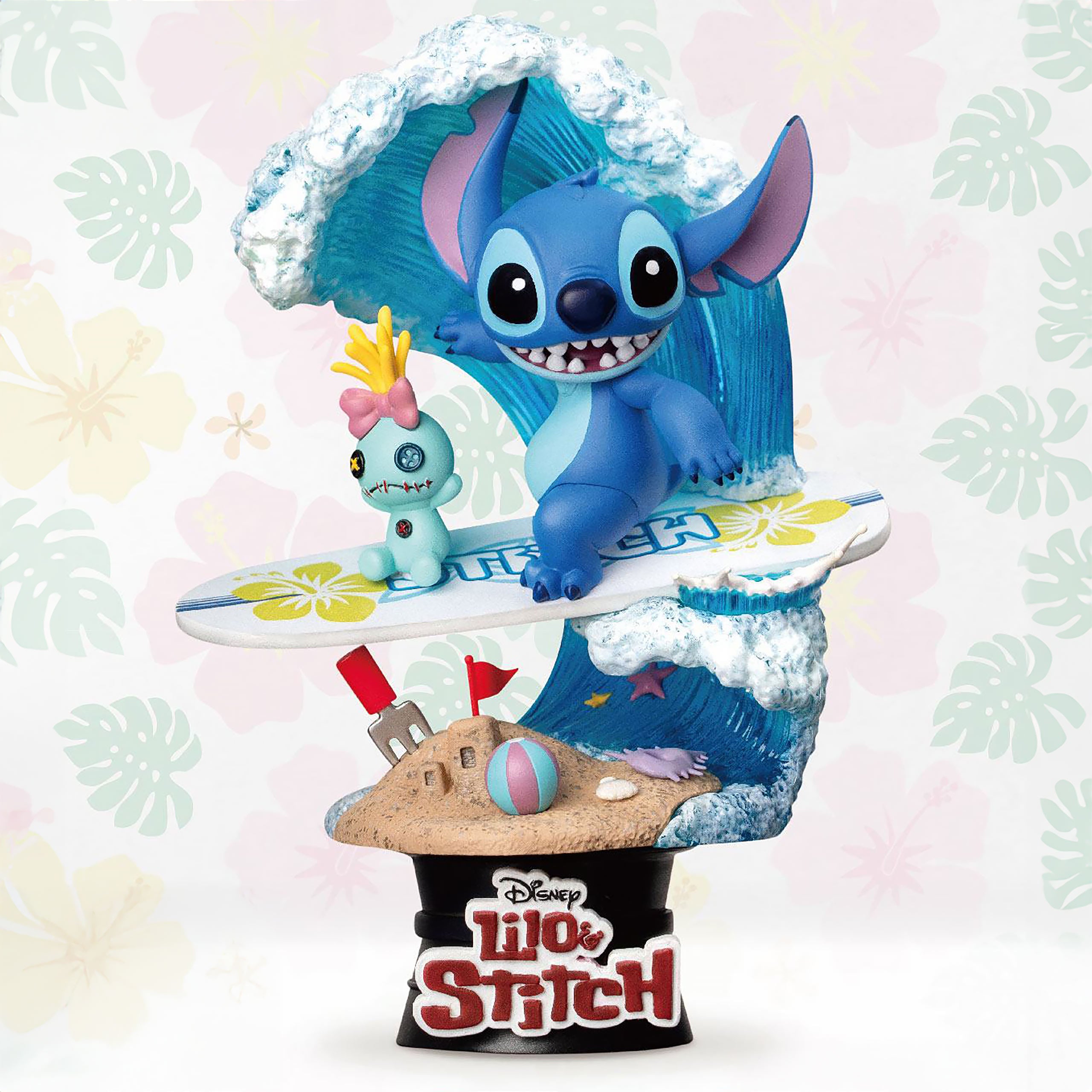 Image produit Figurine Diorama Surfeur Stitch D-Stage - Lilo & Stitch