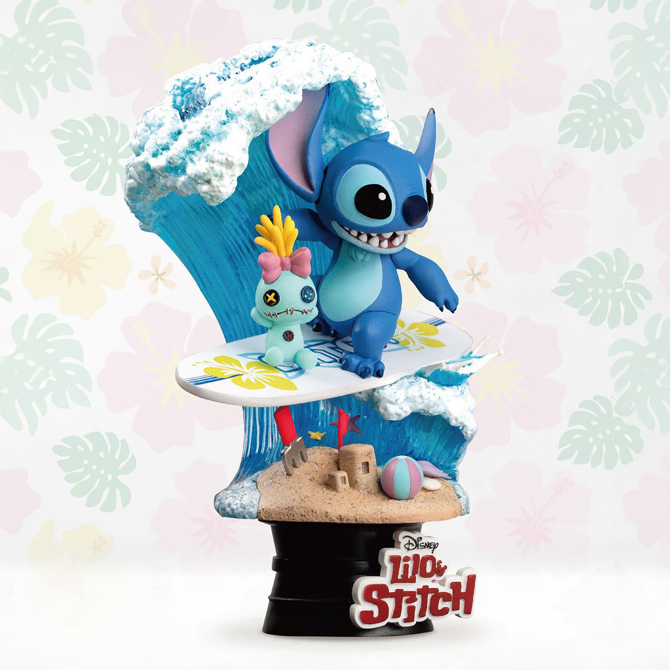 Image produit Figurine Diorama Surfeur Stitch D-Stage - Lilo & Stitch