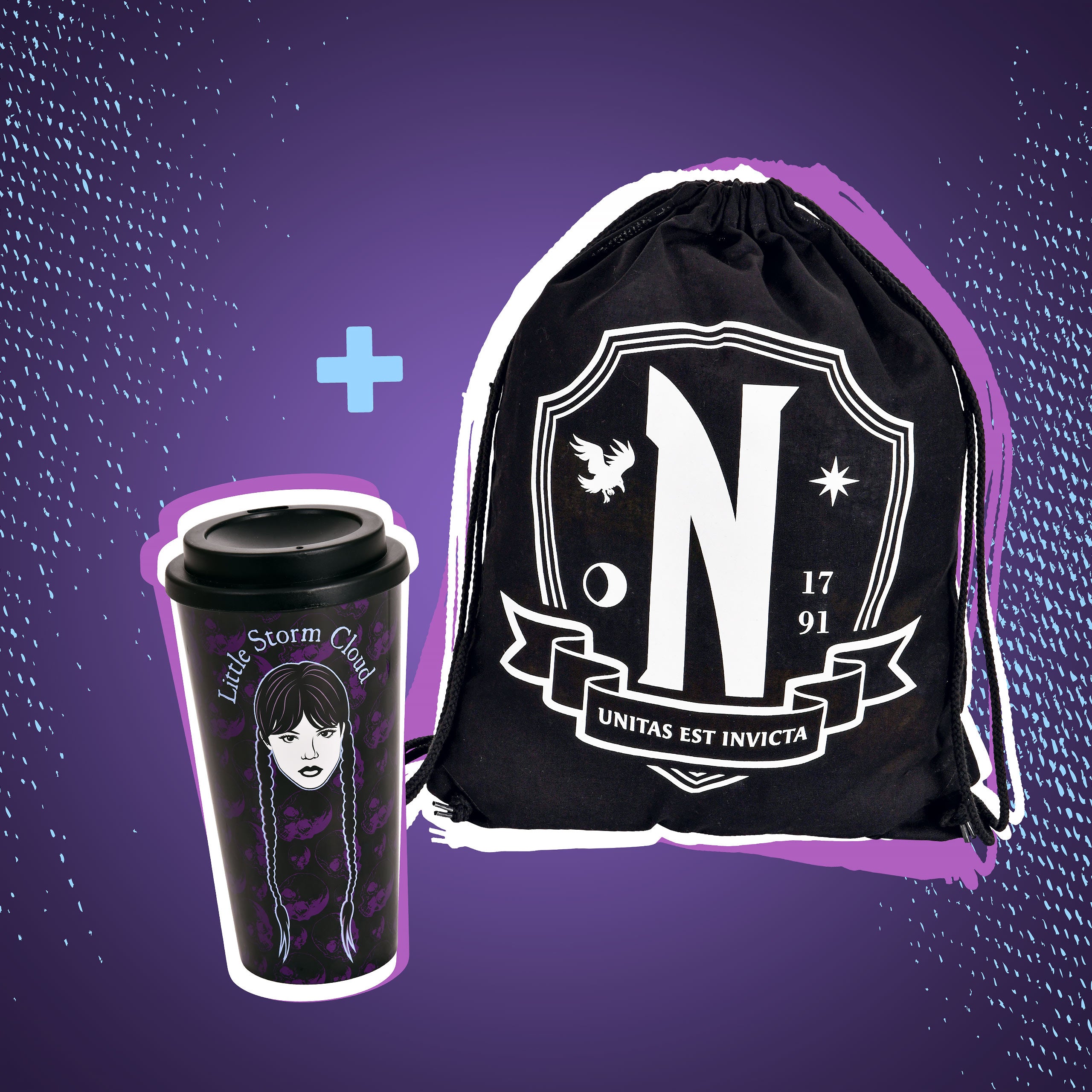 Image produit Mercredi - Ensemble de fans Nevermore
