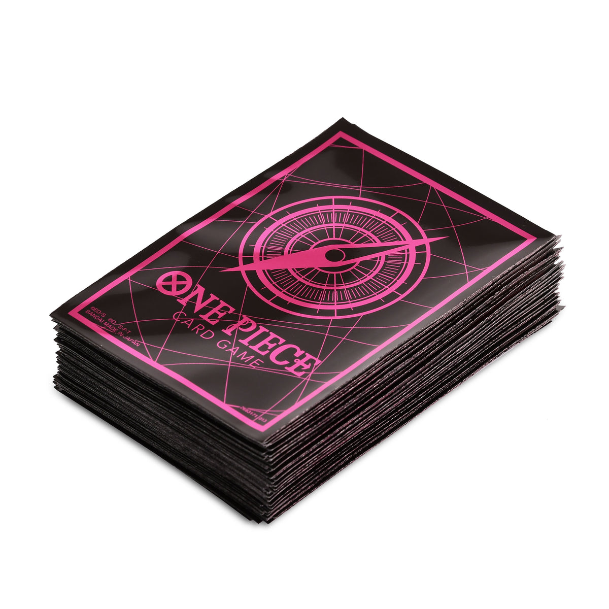 Image produit One Piece Card Game - Pochettes de cartes Compass Black & Pink