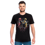 Image produit T-shirt noir Deadpool et Wolverine Double Trouble