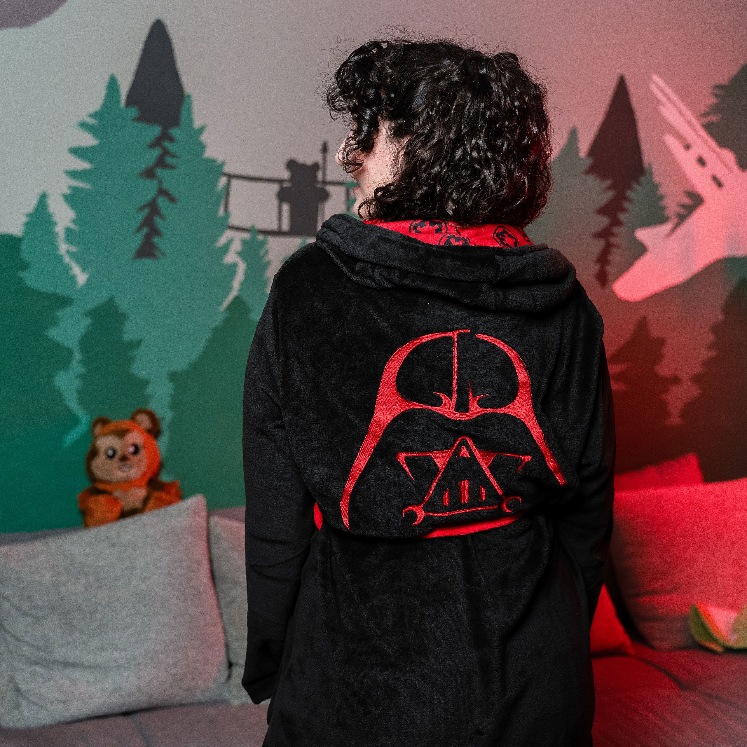 Image produit Star Wars - Peignoir Dark Vador noir-rouge