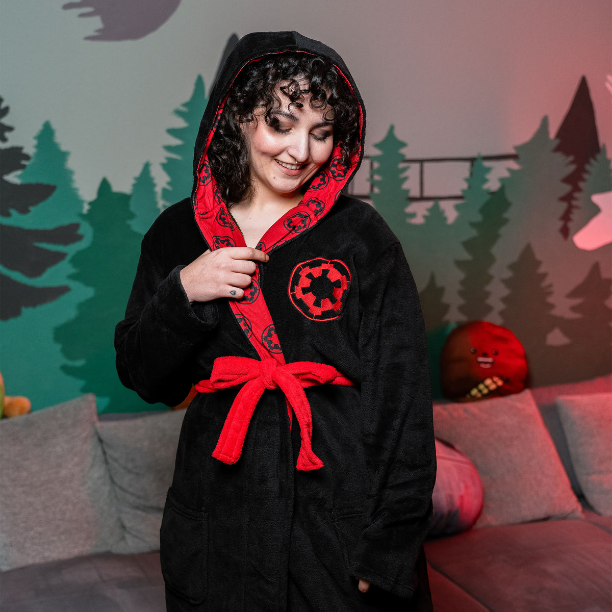 Image produit Star Wars - Peignoir Dark Vador noir-rouge