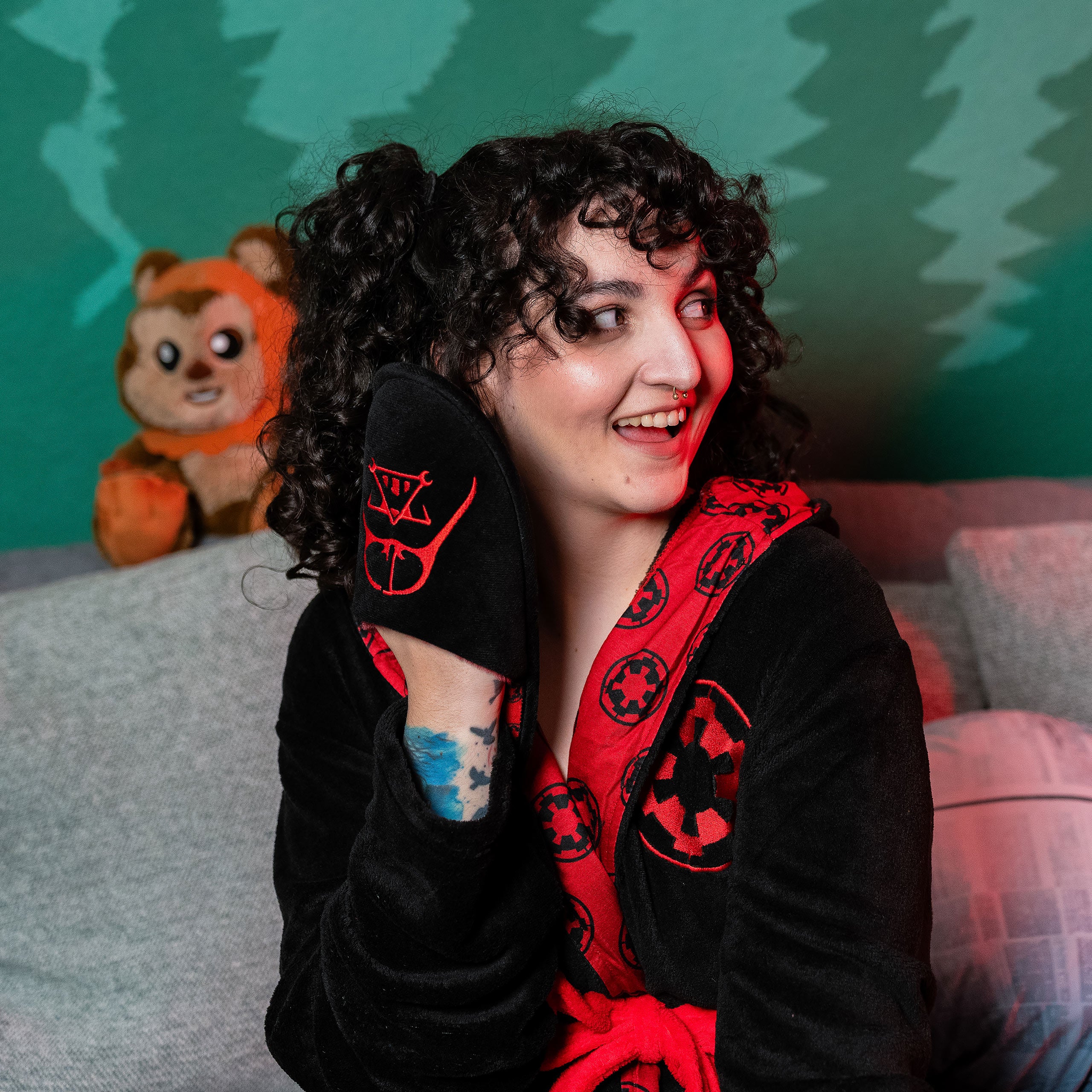 Image produit Star Wars - Peignoir Dark Vador noir-rouge