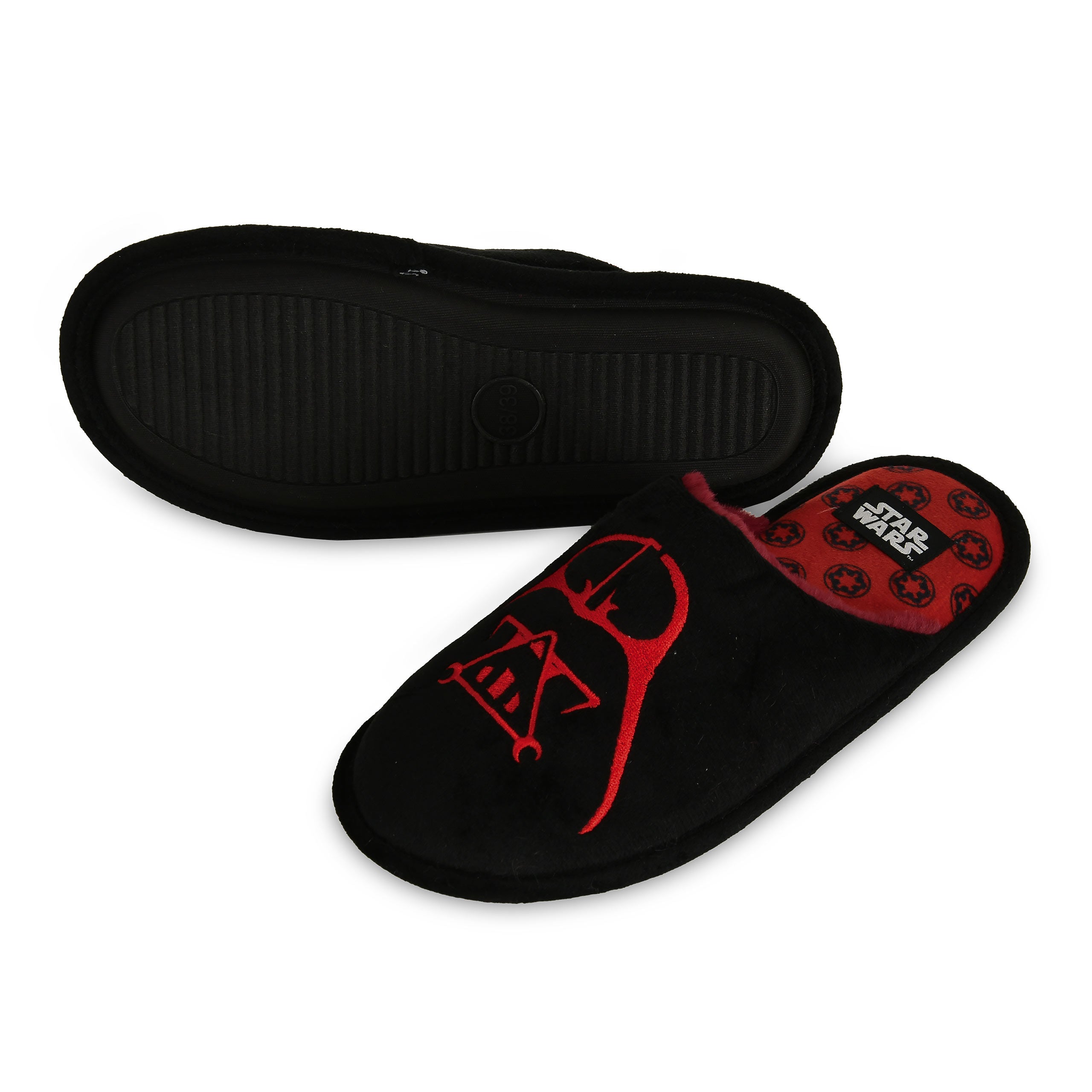 Image produit Star Wars - Pantoufles Darth Vader Noir-Rouge