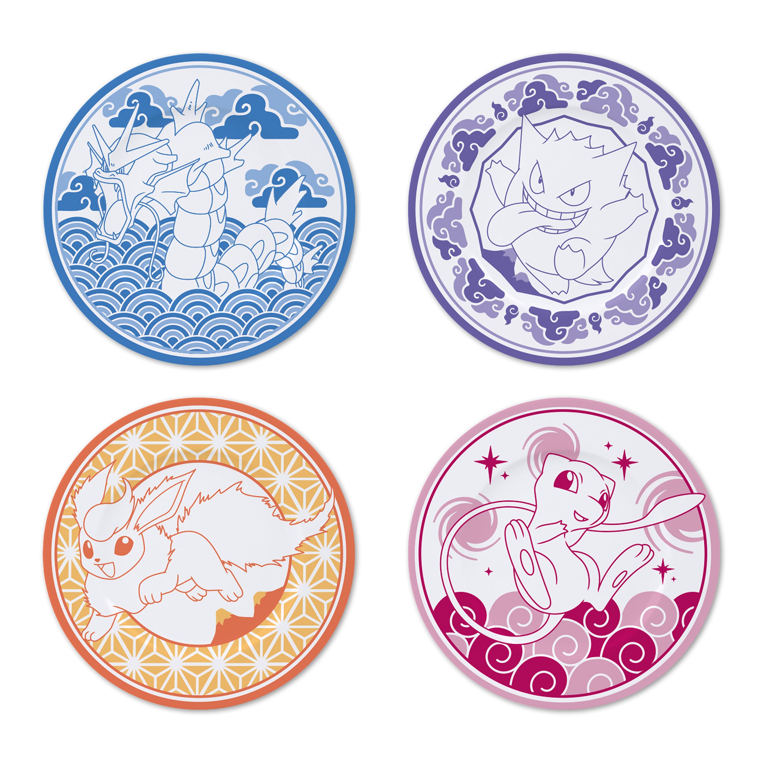 Image produit Pokémon - Set d’assiettes japonais