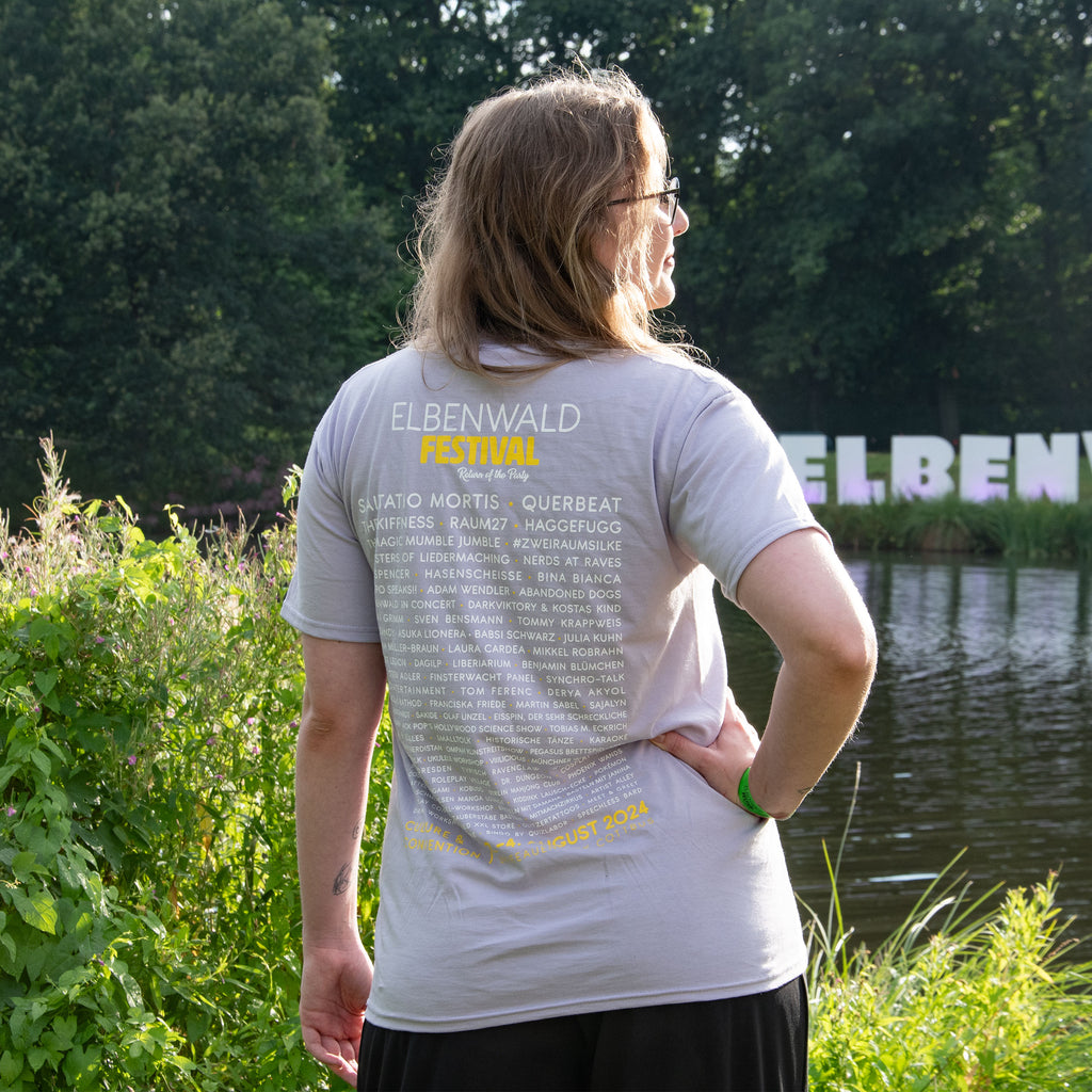 Image produit T-shirt violet Elbenwald Festival Return of the Party