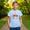 Image produit T-shirt Enfant bleu Neko Cat du Festival Elbenwald