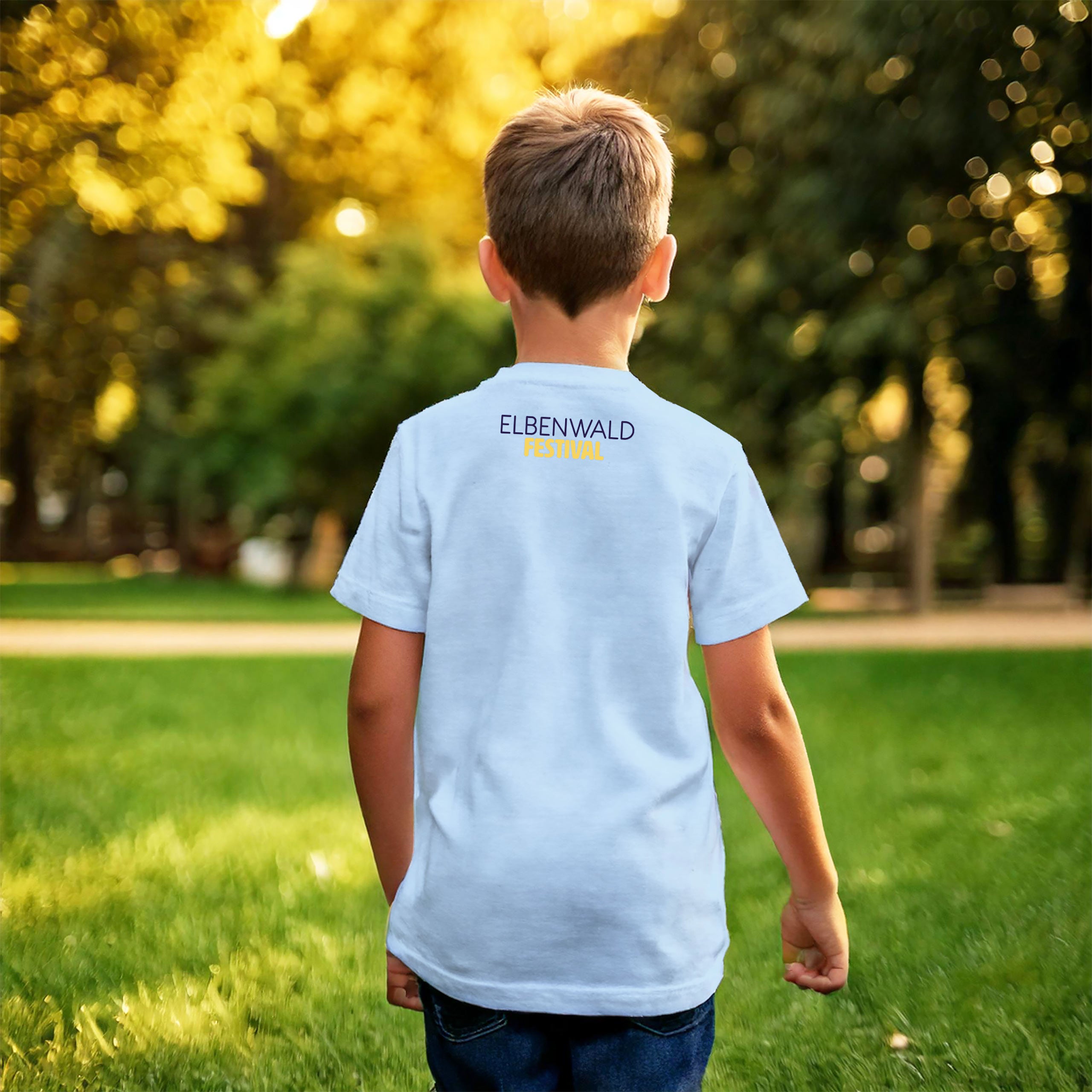 Image produit T-shirt Enfant bleu Neko Cat du Festival Elbenwald