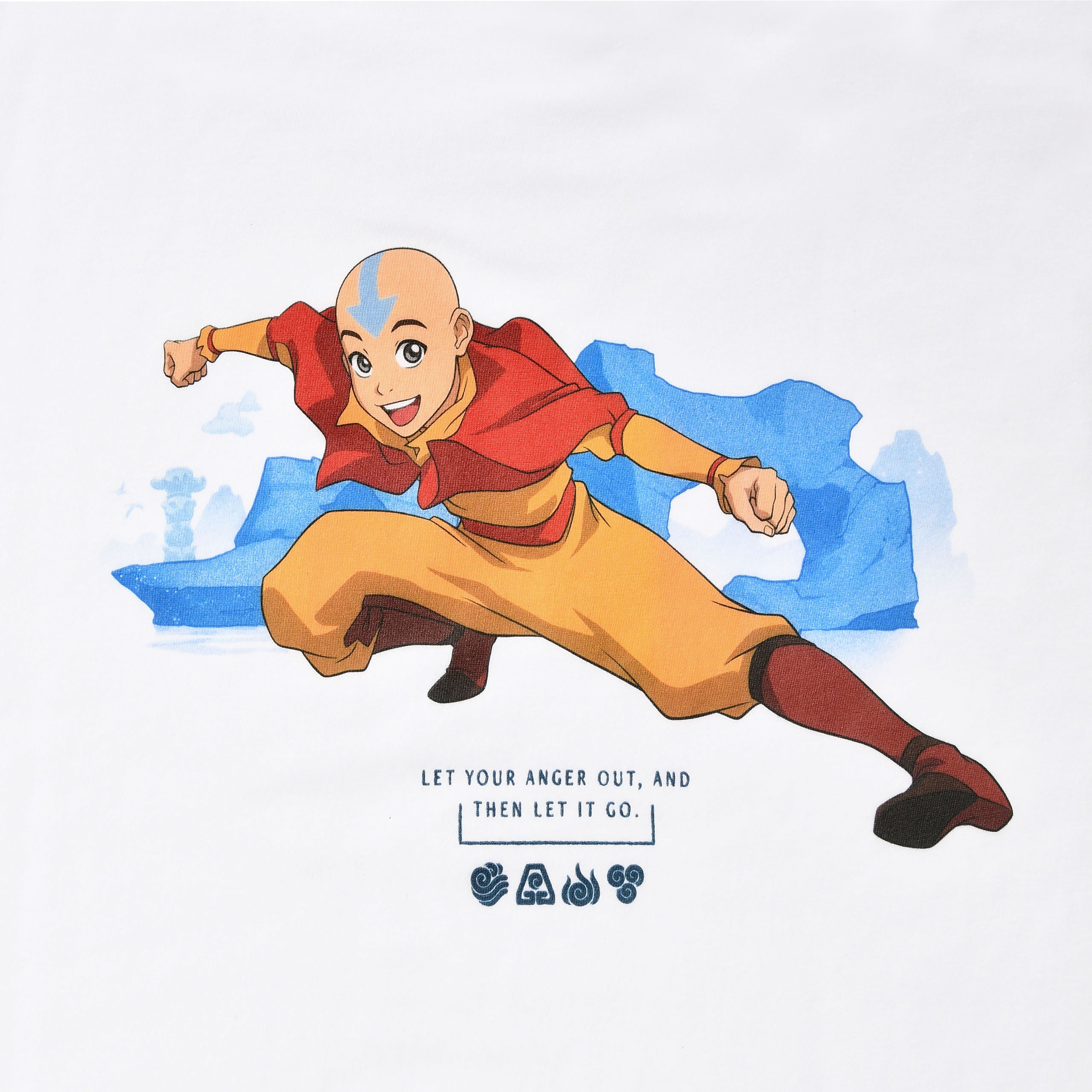 Image produit Avatar Le dernier maître de l'air - T-shirt blanc Aang