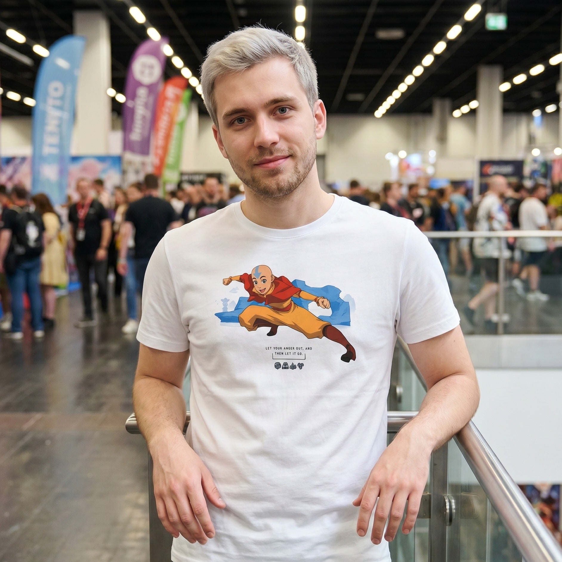 Image produit Avatar Le dernier maître de l'air - T-shirt blanc Aang