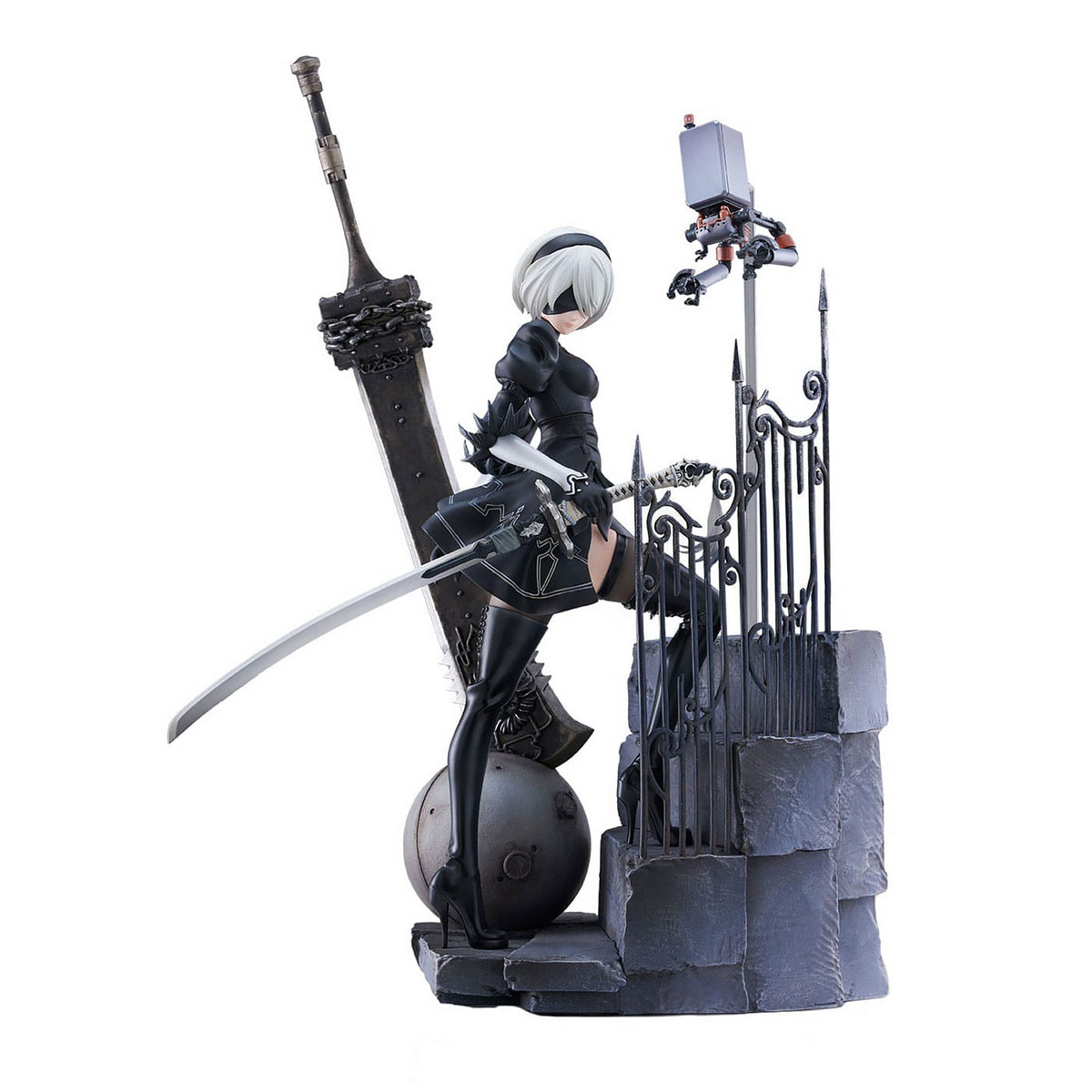 Image produit NieR:Automata Ver1.1a - Statue de recherche YoRHa No. 2 Type B 1:7