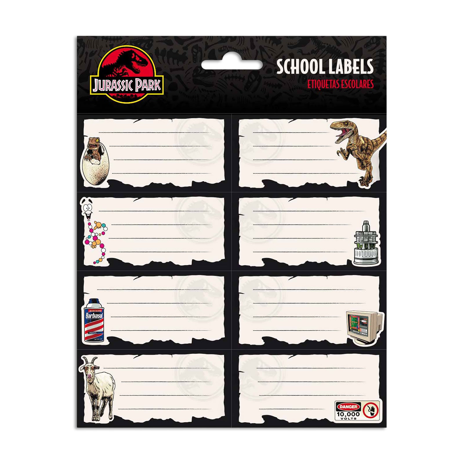 Image produit Jurassic Park - Autocollants pour l'école