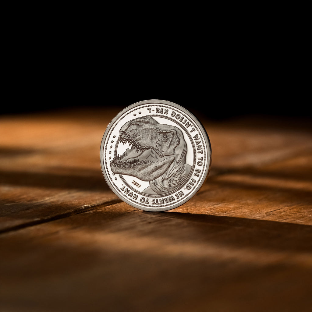 Image produit Jurassic Park - Pièce de collection T-Rex limitée