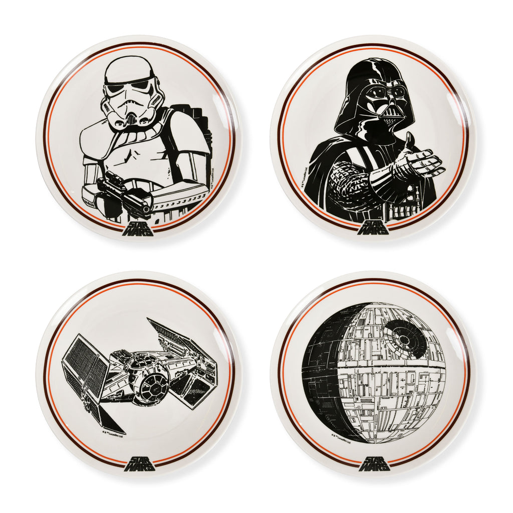Image produit Star Wars - Set d'assiettes Côté Obscur