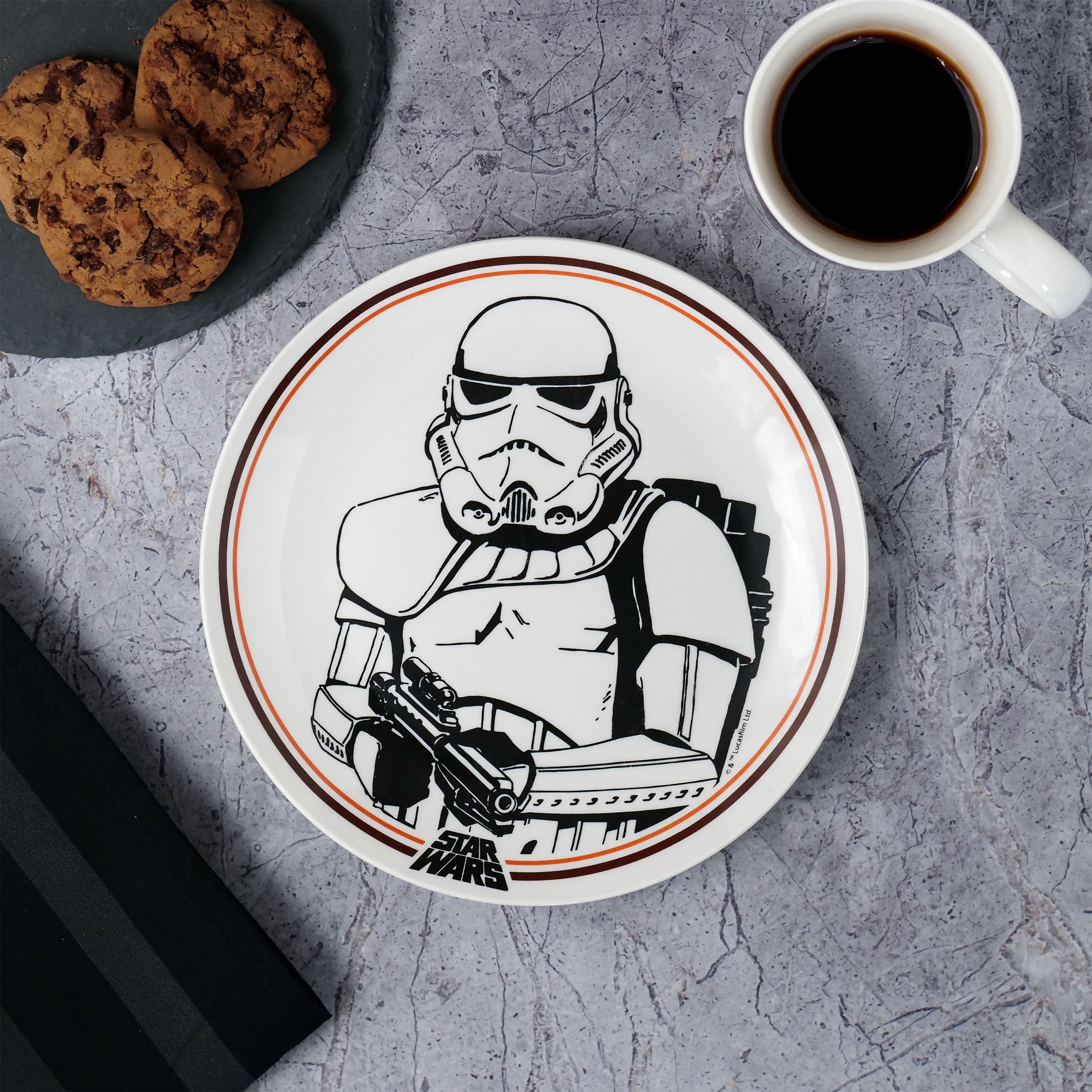 Image produit Star Wars - Set d'assiettes Côté Obscur