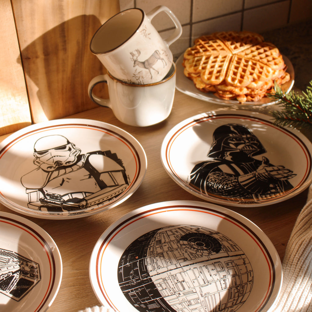 Image produit Star Wars - Set d'assiettes Côté Obscur