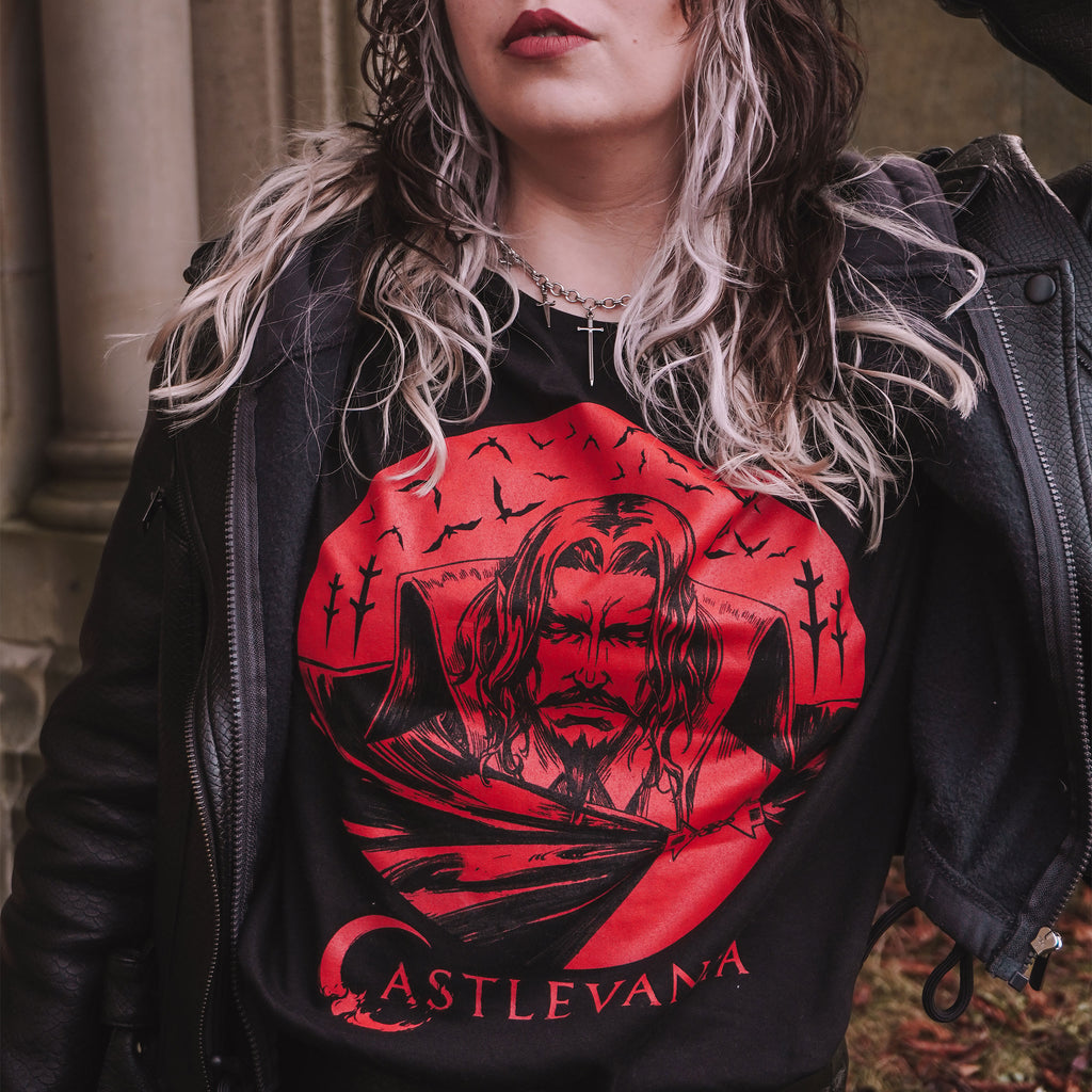 Image produit Castlevania - T-shirt Dracula noir