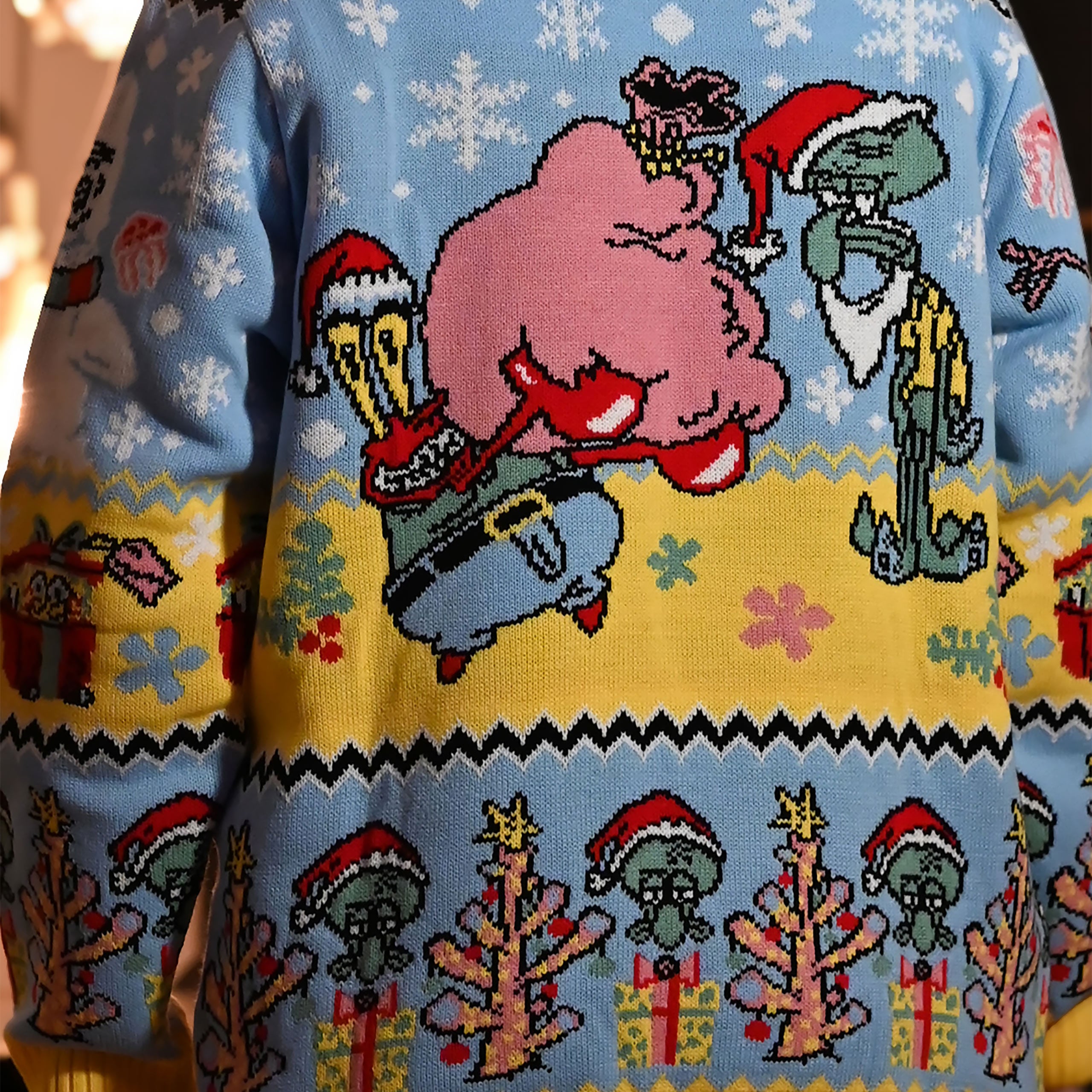 Image produit Bob l'éponge - Pull tricoté Krabby Christmas