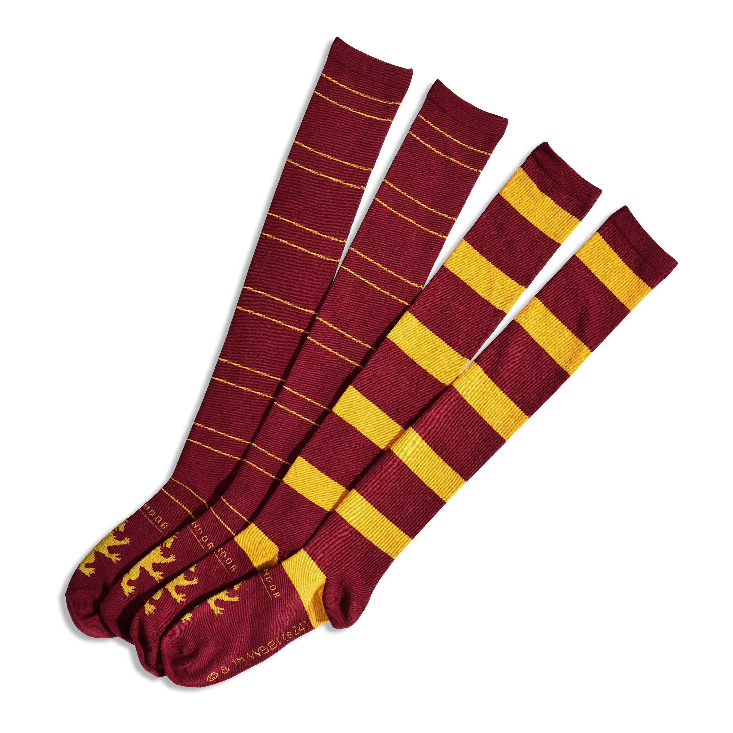 Image produit Harry Potter - Chaussettes hautes Gryffondor (lot de 2)